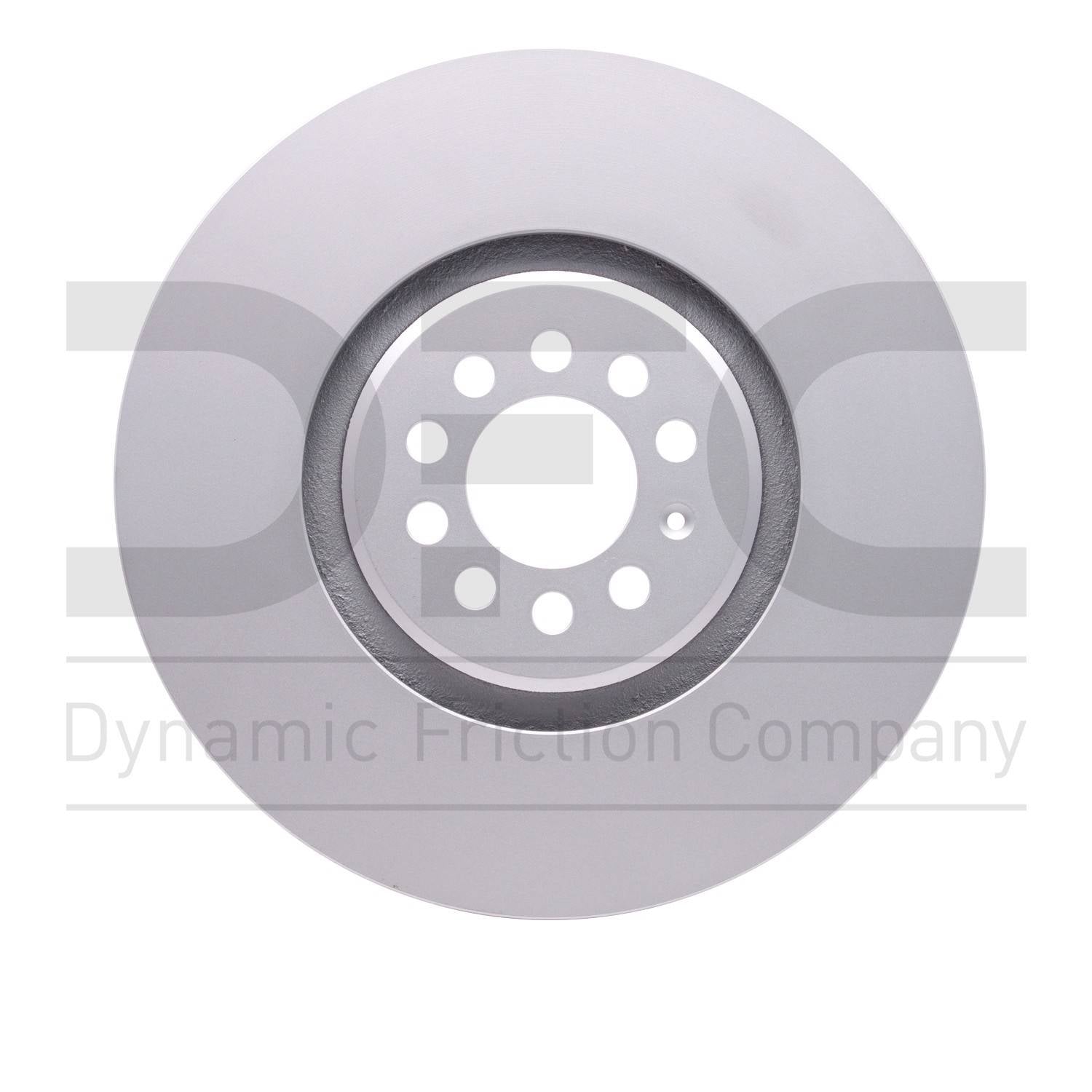 Dynamic Friction Company Disc Brake Rotor  top view frsport 604-74026D