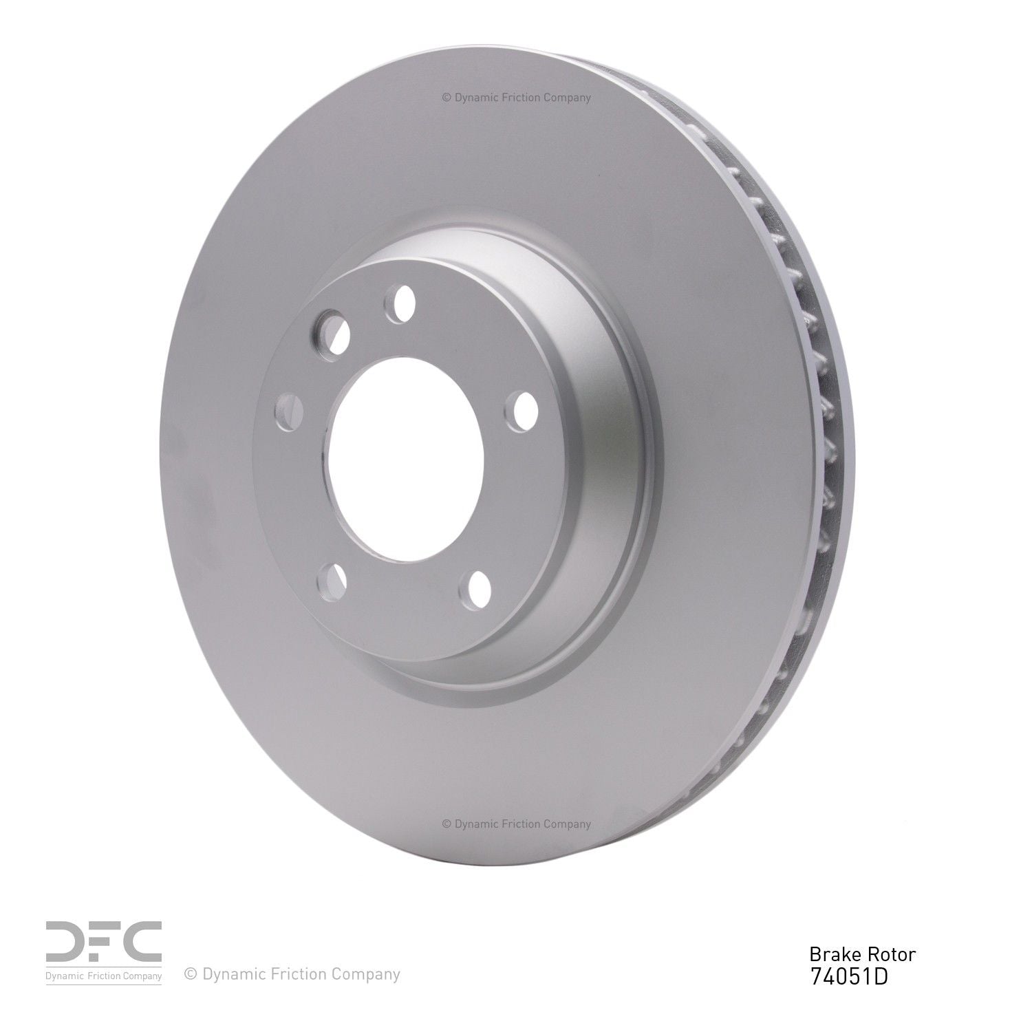 dynamic friction company disc brake rotor  frsport 604-74051d