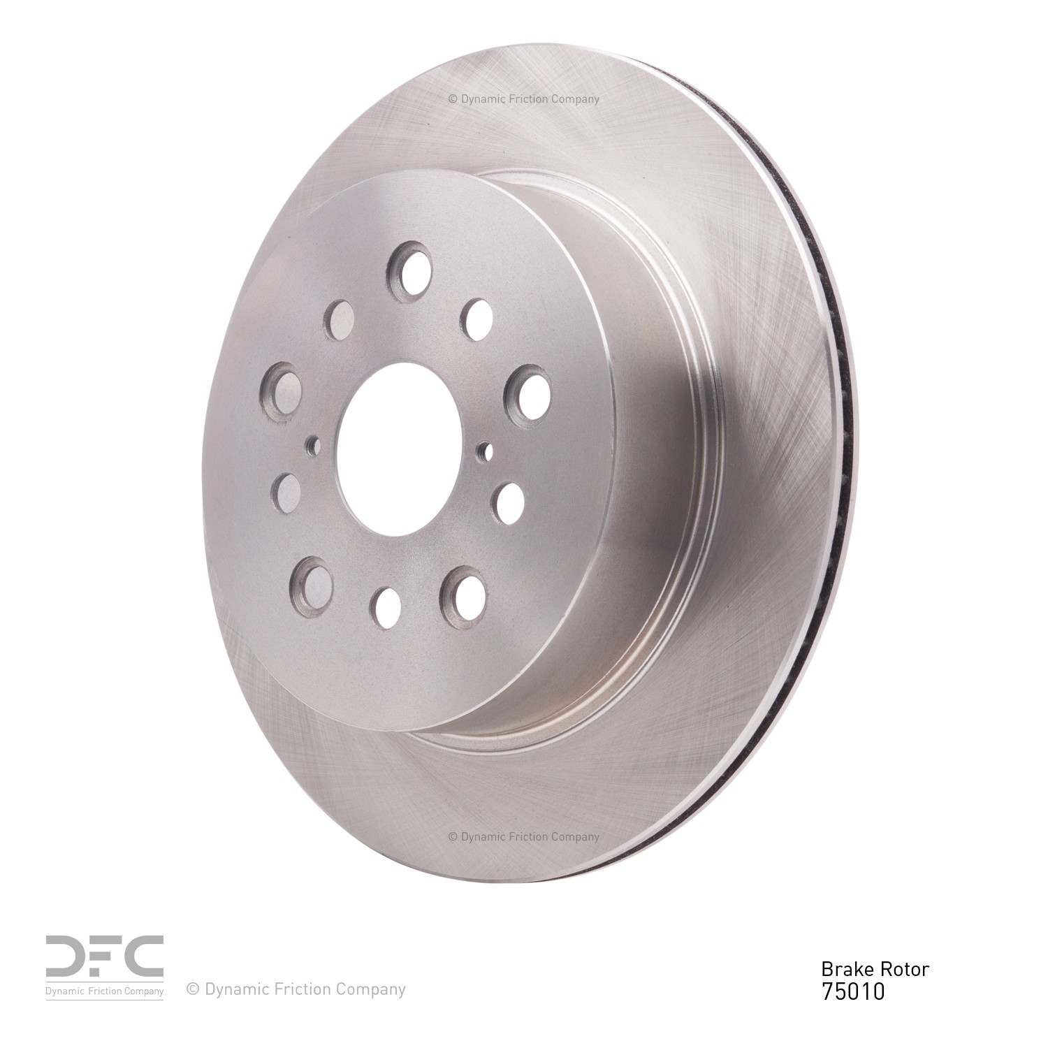 dynamic friction company disc brake rotor  frsport 604-75010