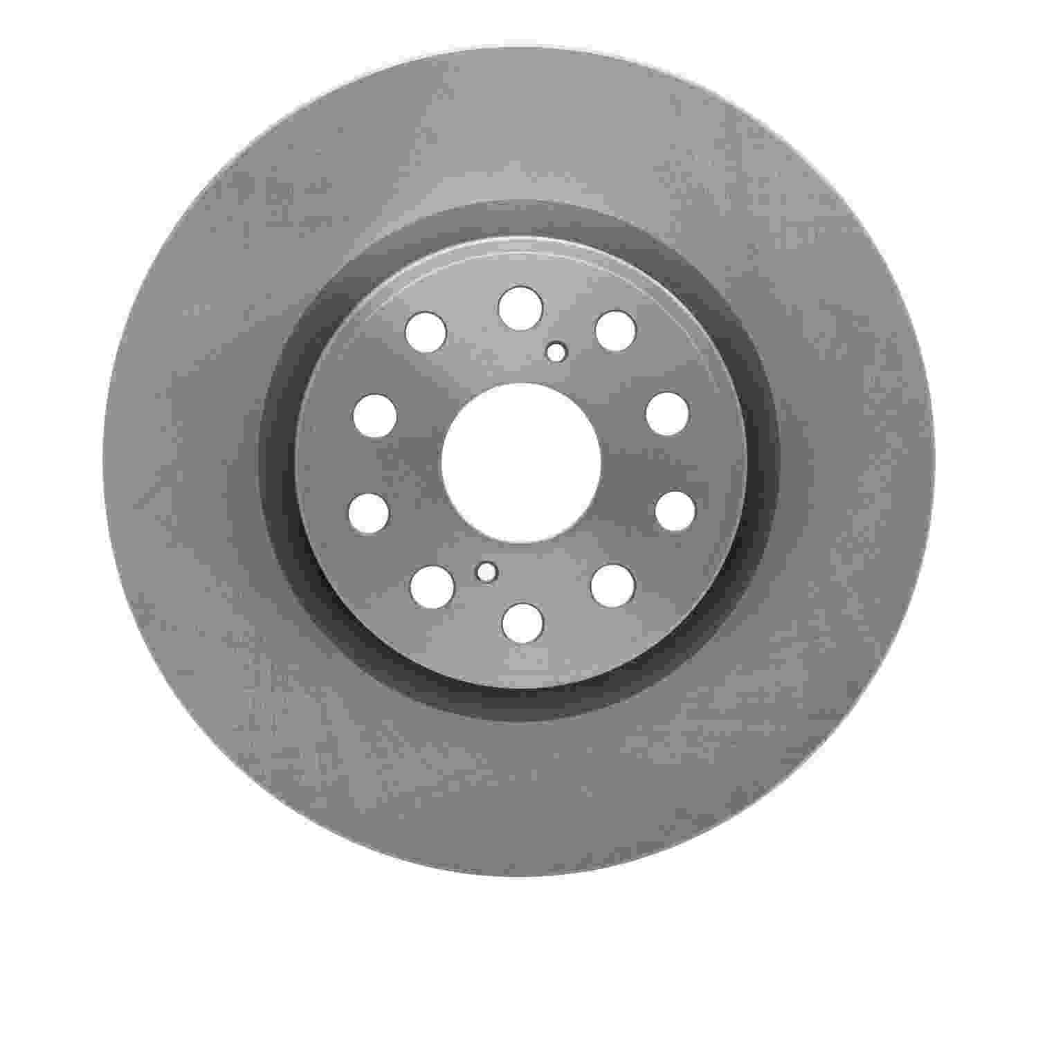 Dynamic Friction Company Disc Brake Rotor  top view frsport 604-75017