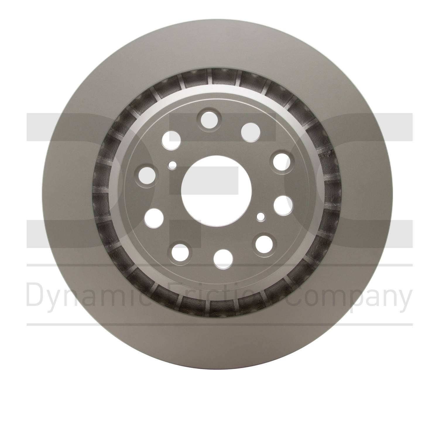 Dynamic Friction Company Disc Brake Rotor  top view frsport 604-75021D