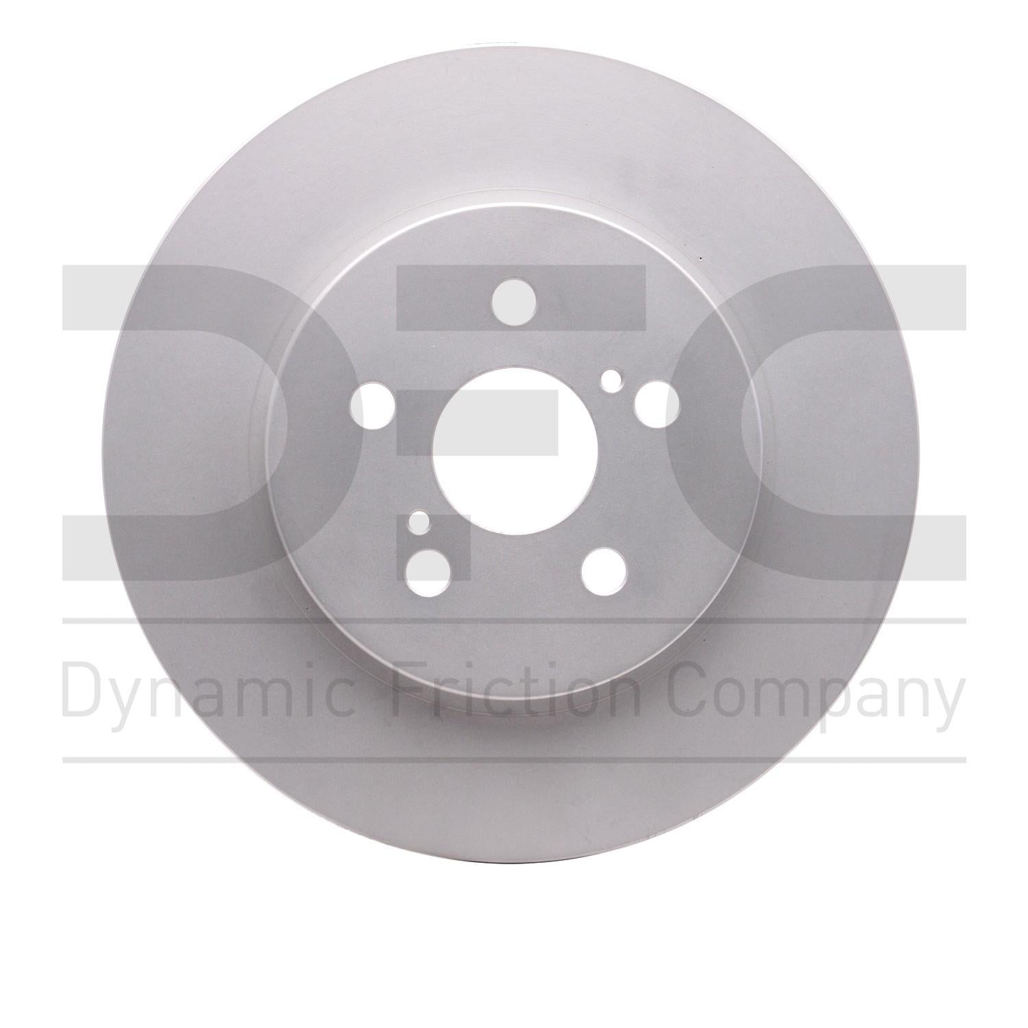 Dynamic Friction Company Disc Brake Rotor  top view frsport 604-75029