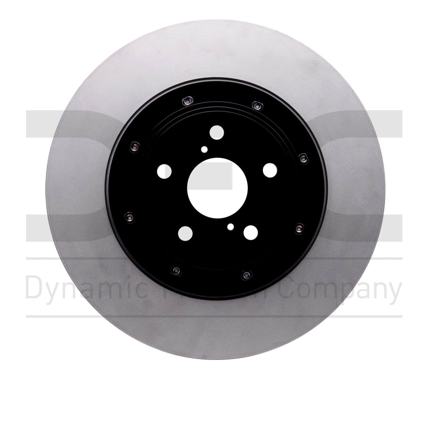 dynamic friction company disc brake rotor  frsport 604-75034d