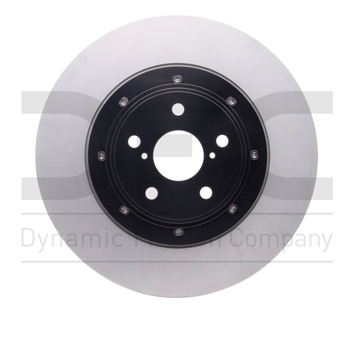 Dynamic Friction Company Disc Brake Rotor  top view frsport 604-75035D