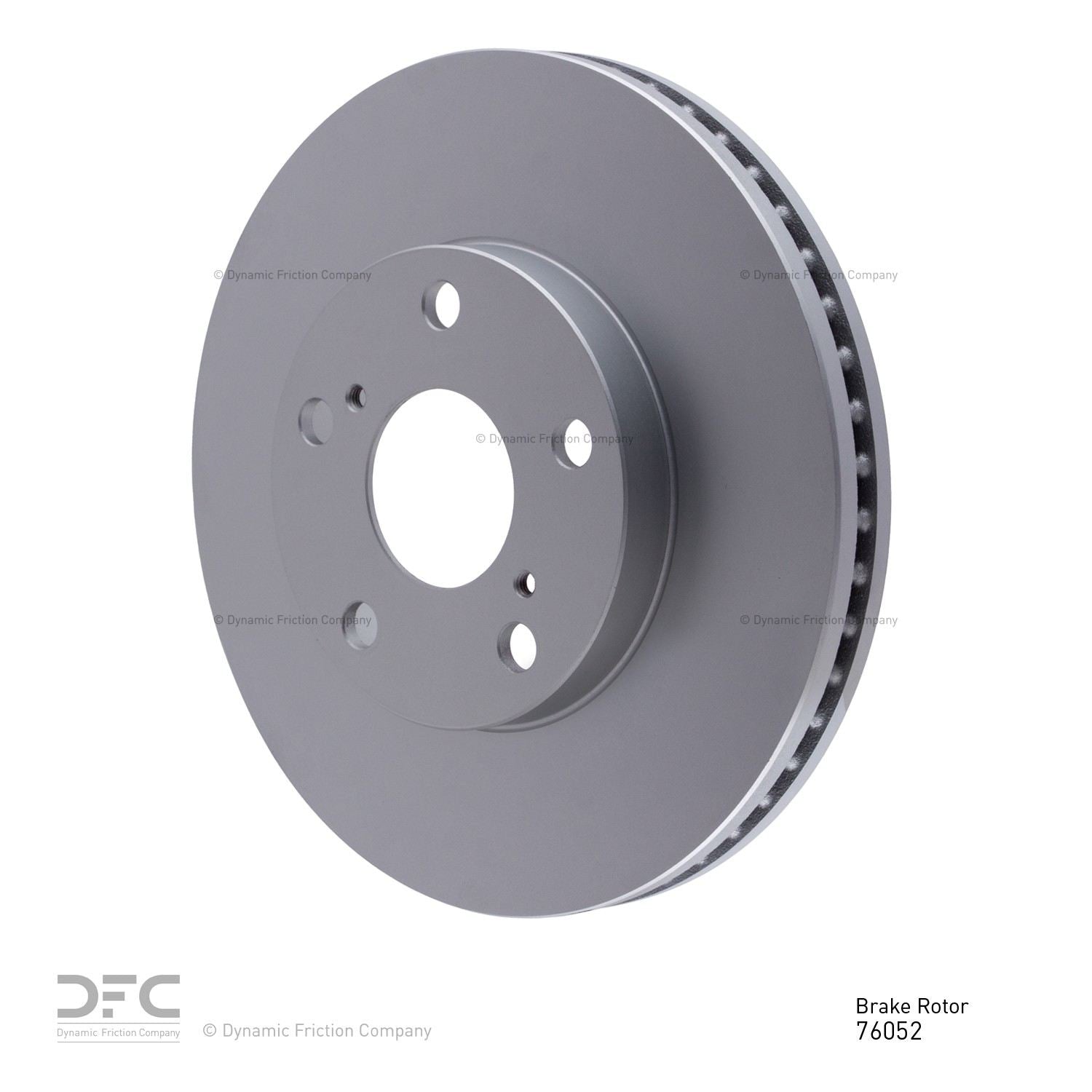 dynamic friction company disc brake rotor  frsport 604-76052