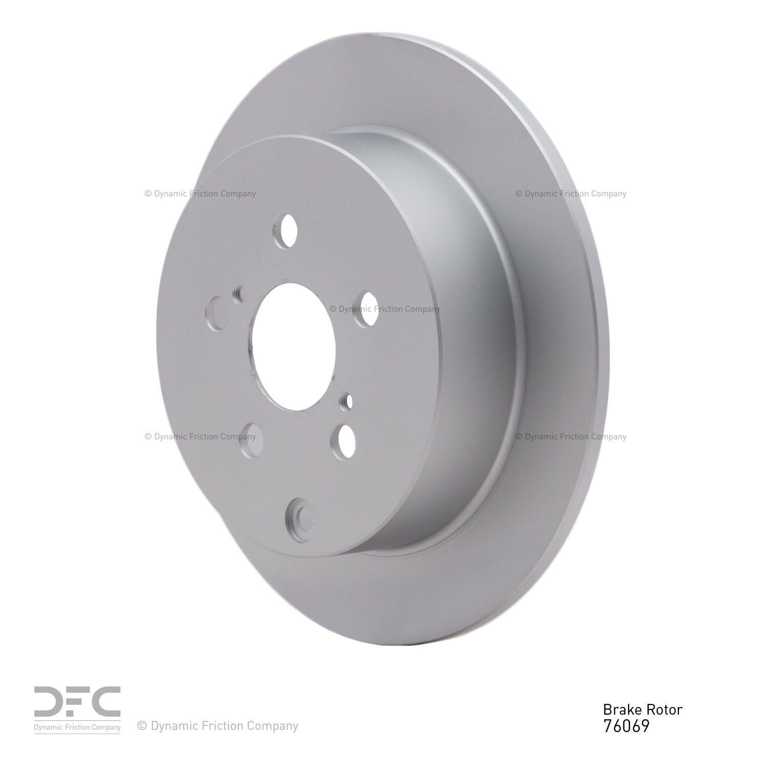 dynamic friction company disc brake rotor  frsport 604-76069