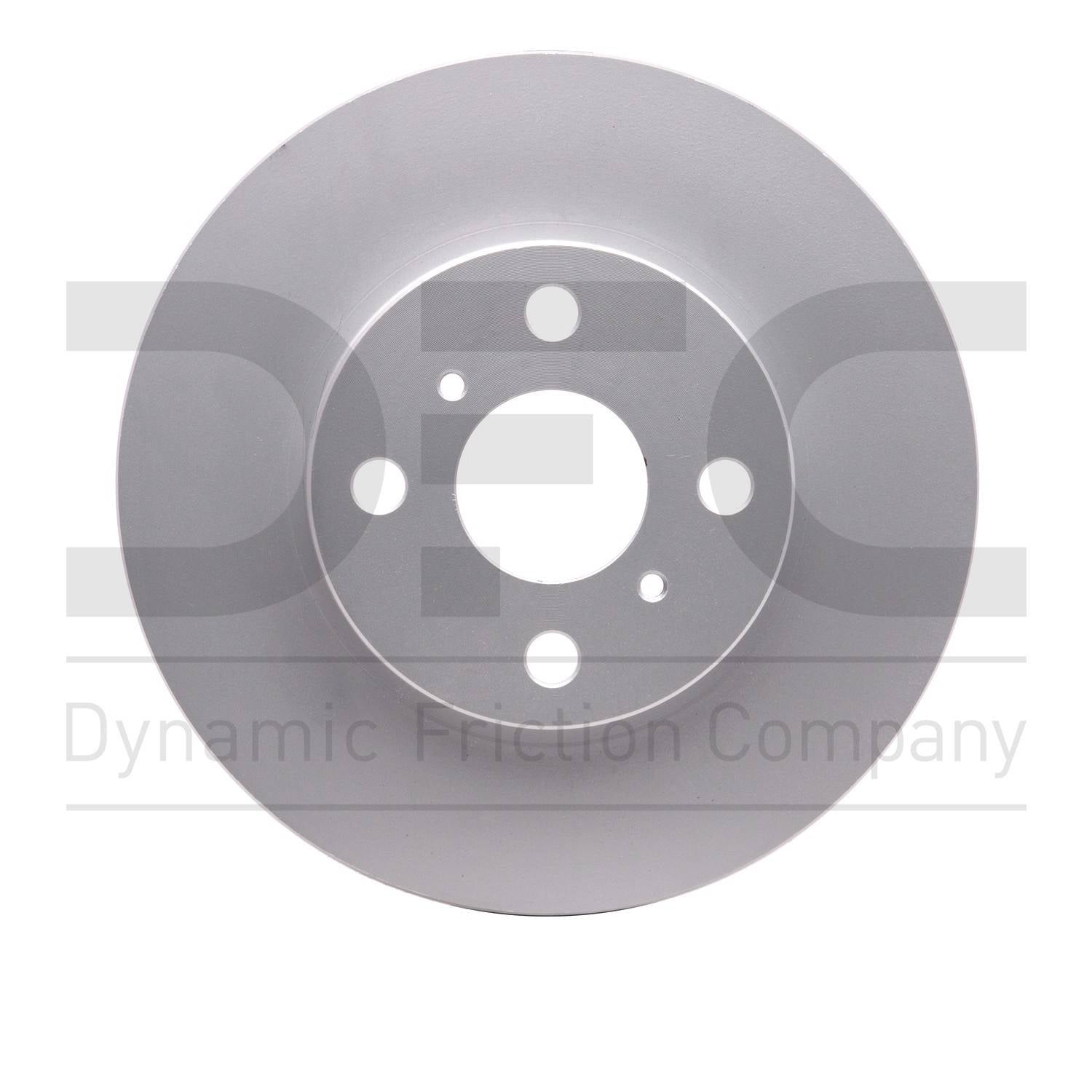 Dynamic Friction Company Disc Brake Rotor  top view frsport 604-76072