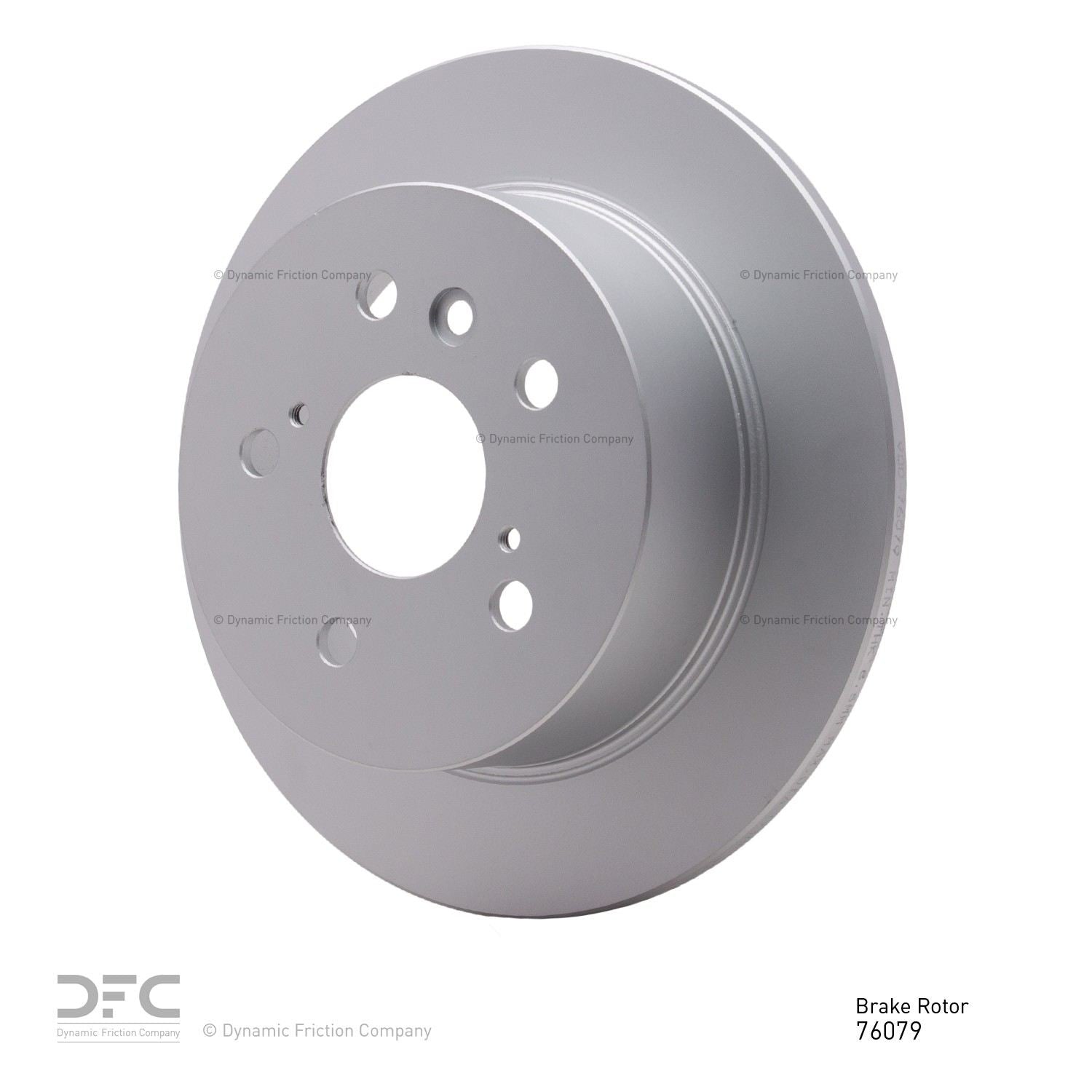 dynamic friction company disc brake rotor  frsport 604-76079