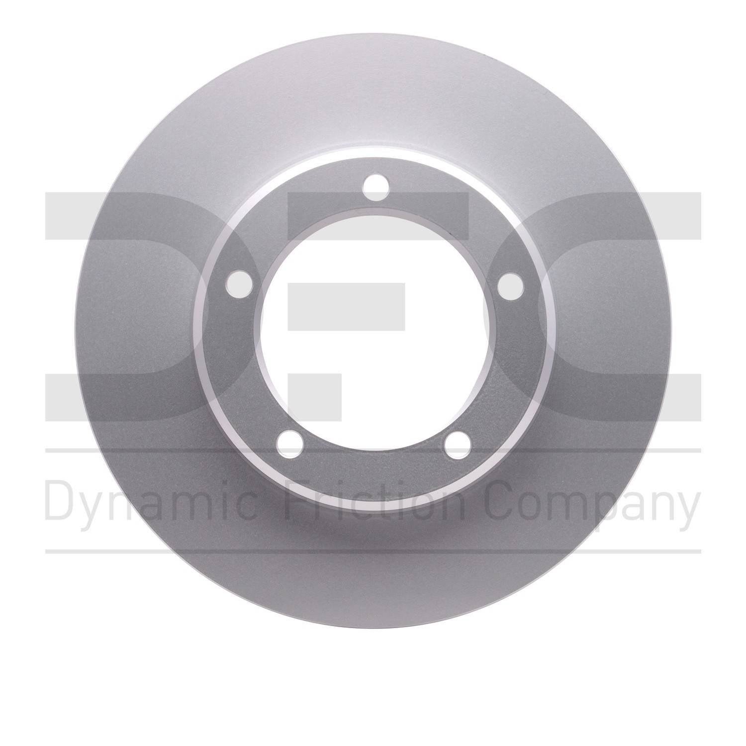 Dynamic Friction Company Disc Brake Rotor  top view frsport 604-76112