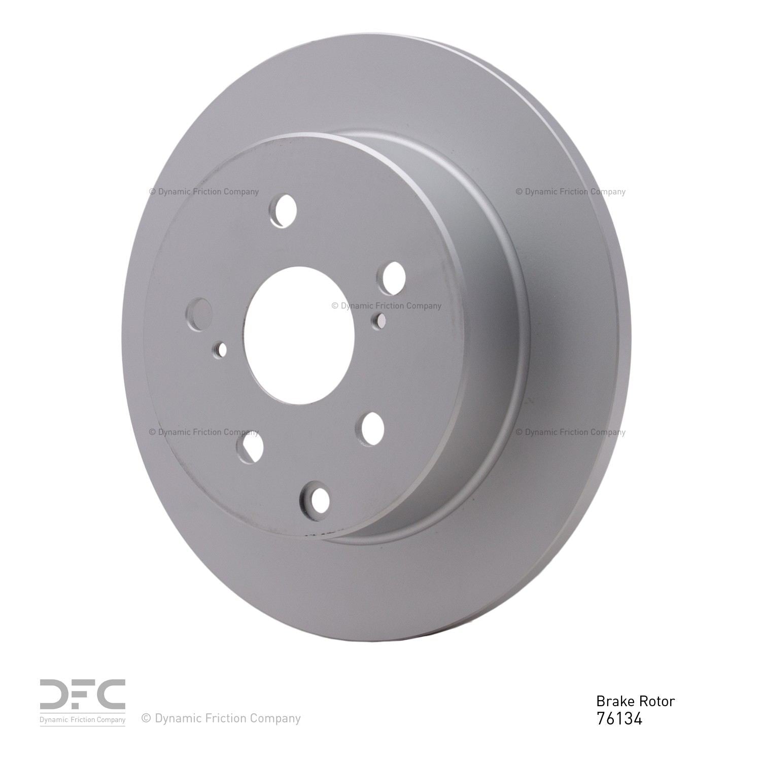 dynamic friction company disc brake rotor  frsport 604-76134