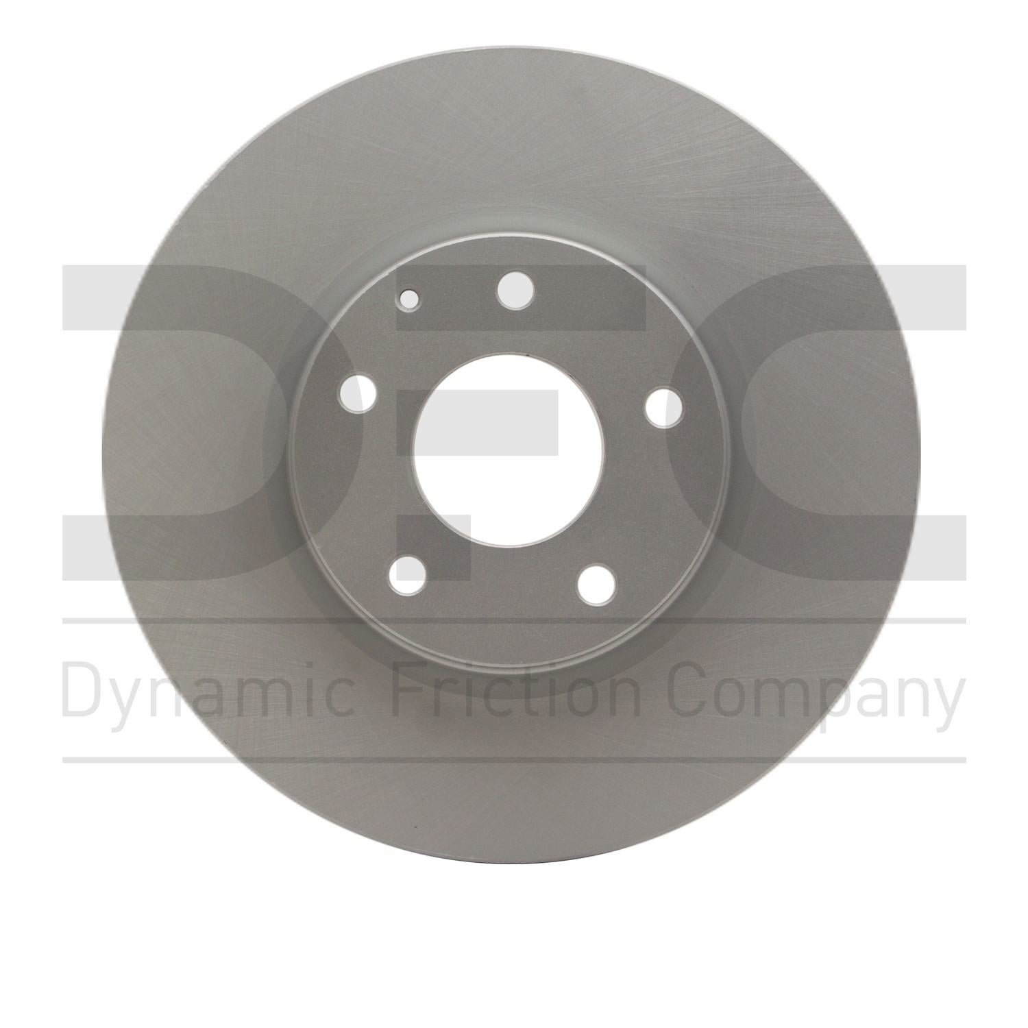 Dynamic Friction Company Disc Brake Rotor  top view frsport 604-80080