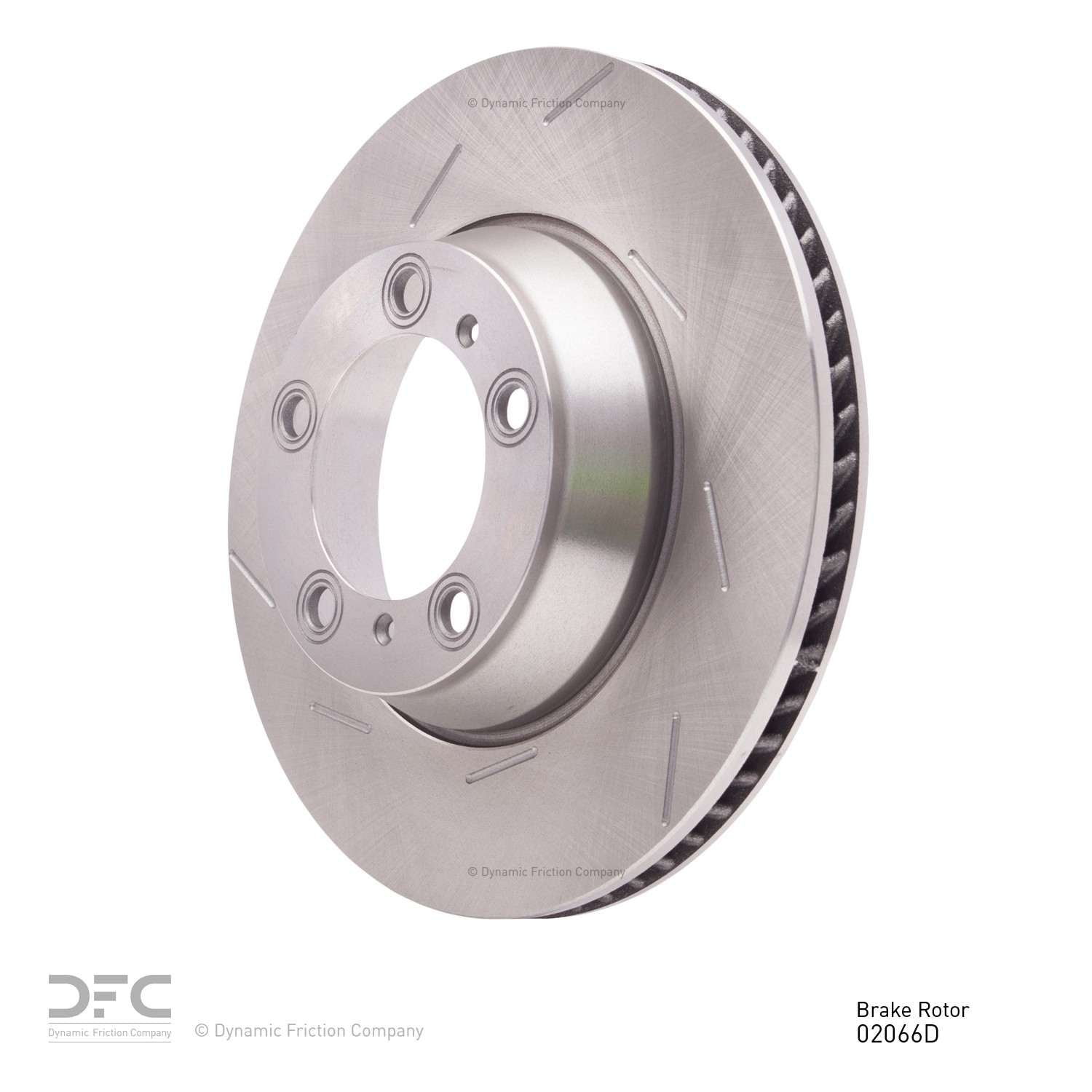 dynamic friction company disc brake rotor  frsport 610-02066d