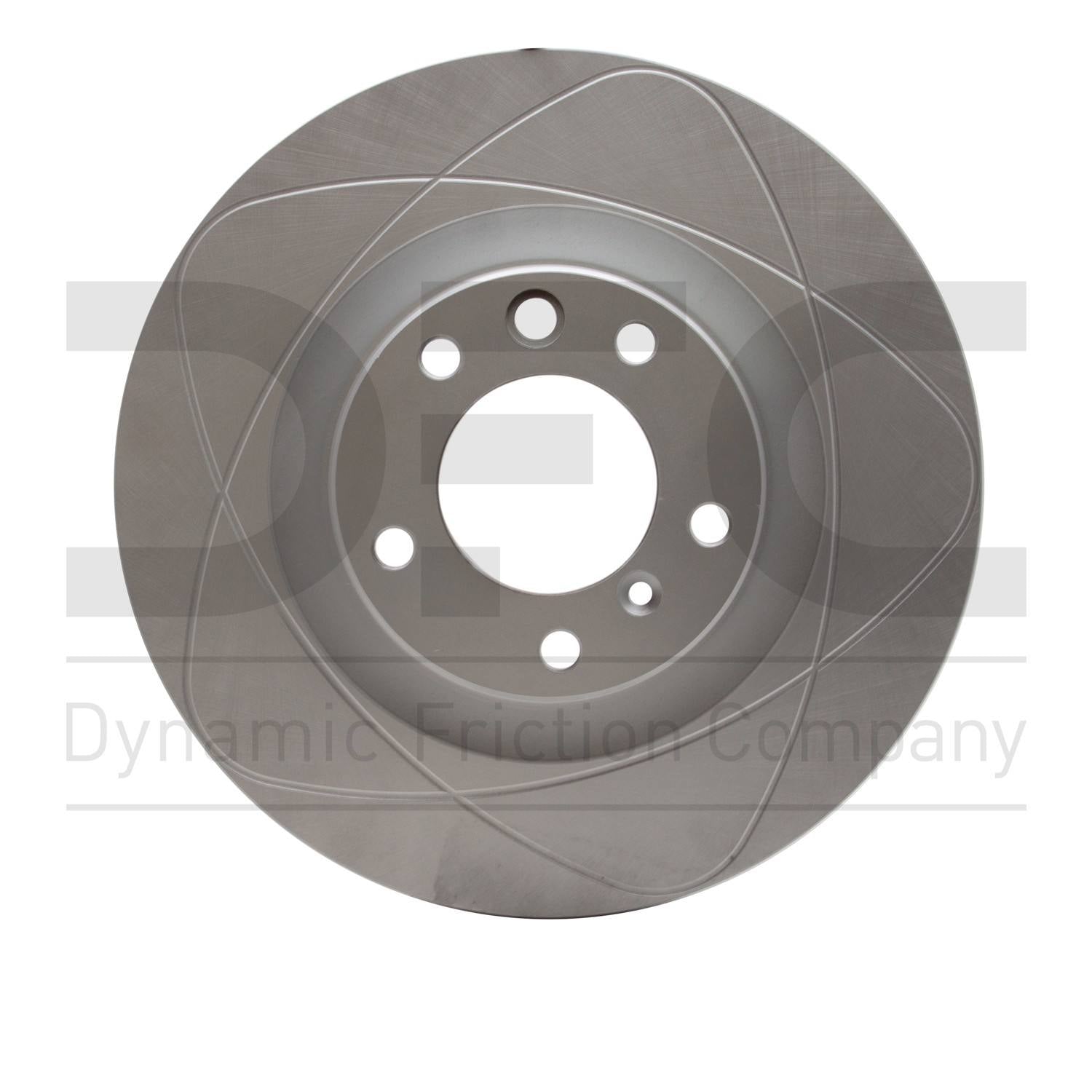 Dynamic Friction Company Disc Brake Rotor  top view frsport 614-63138