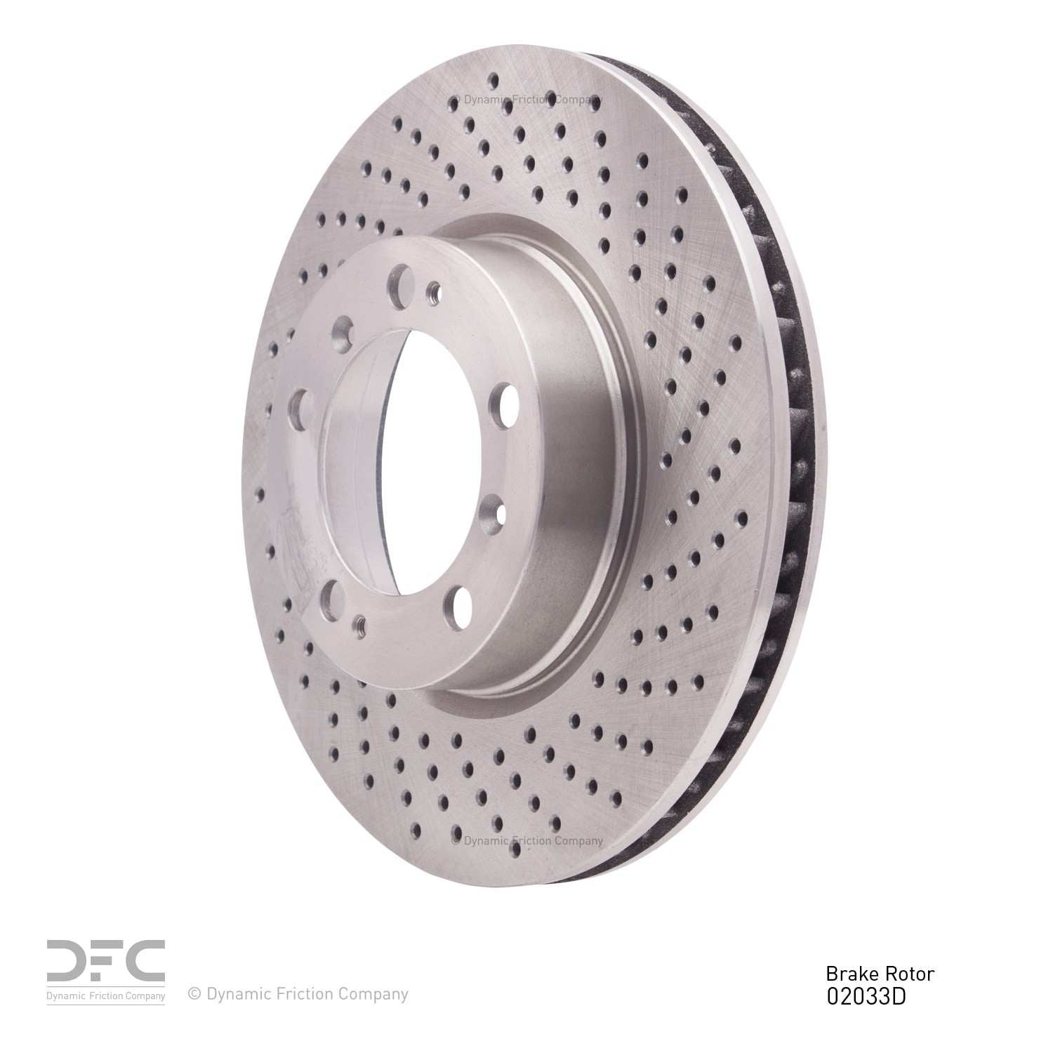 dynamic friction company disc brake rotor  frsport 620-02033d