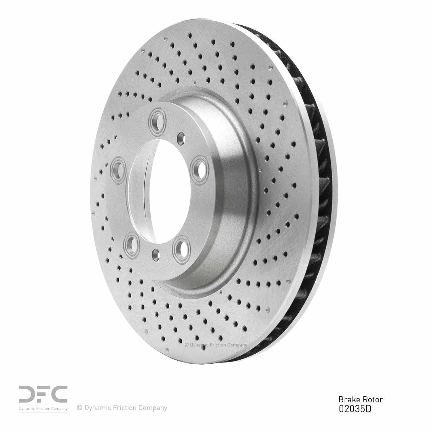 dynamic friction company disc brake rotor  frsport 620-02035d