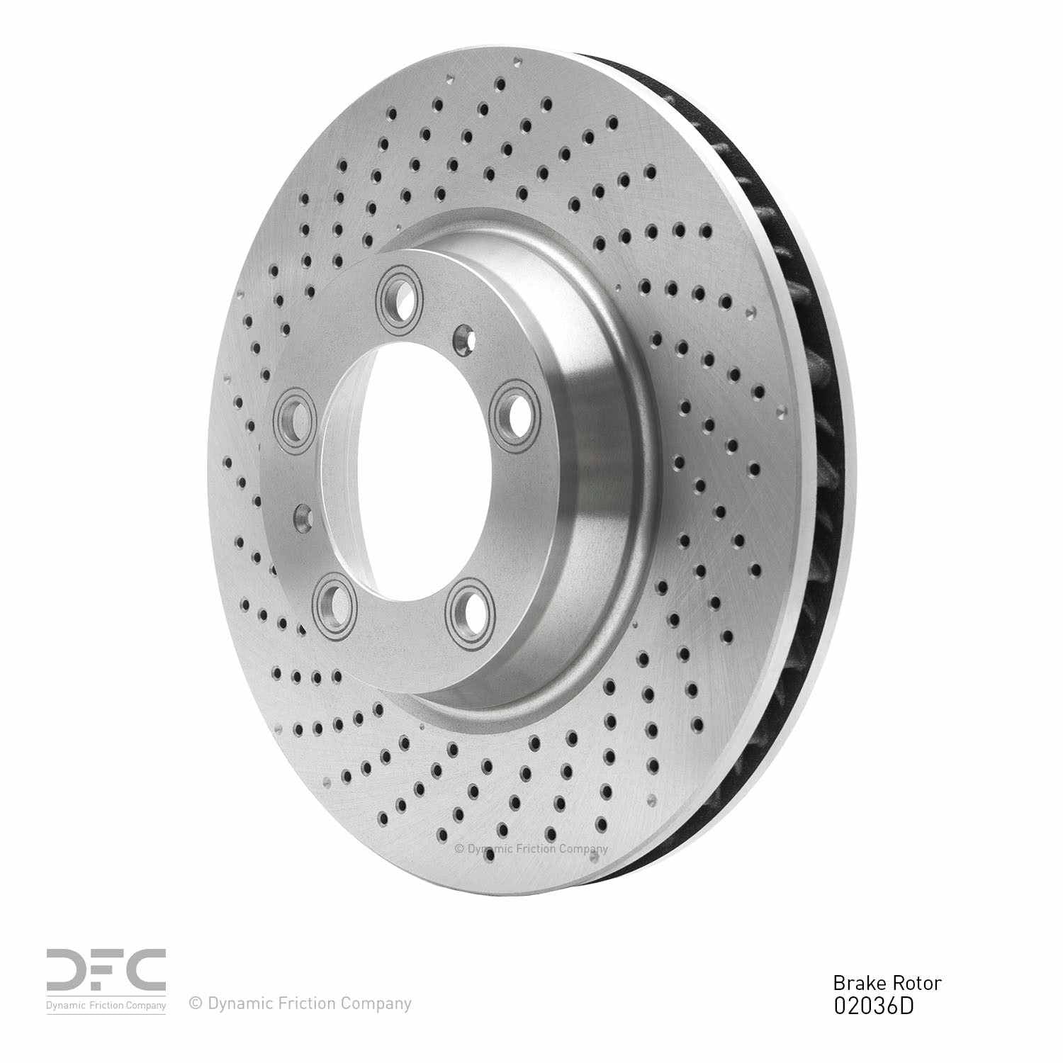 dynamic friction company disc brake rotor  frsport 620-02036d