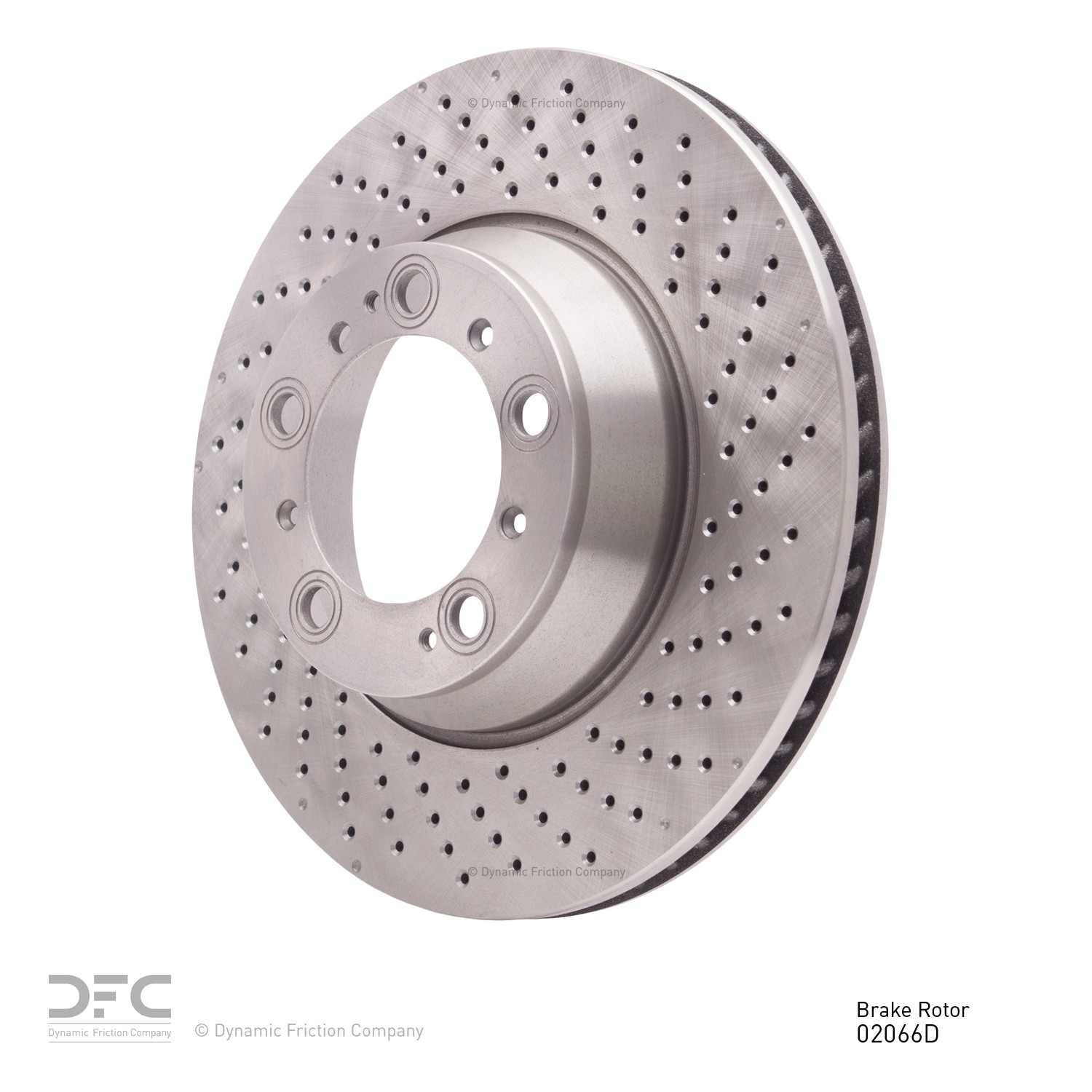 dynamic friction company disc brake rotor  frsport 620-02066d