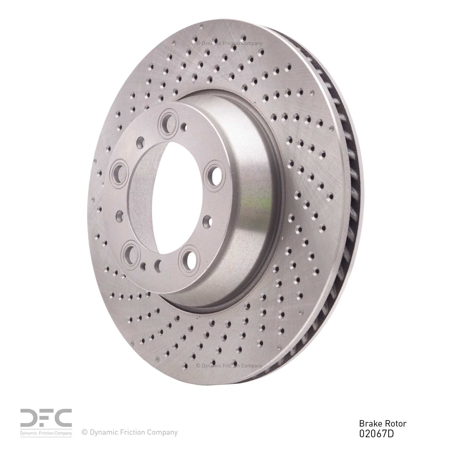 dynamic friction company disc brake rotor  frsport 620-02067d