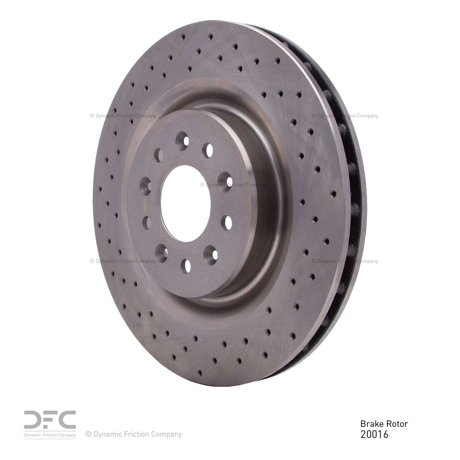 dynamic friction company disc brake rotor  frsport 620-20016