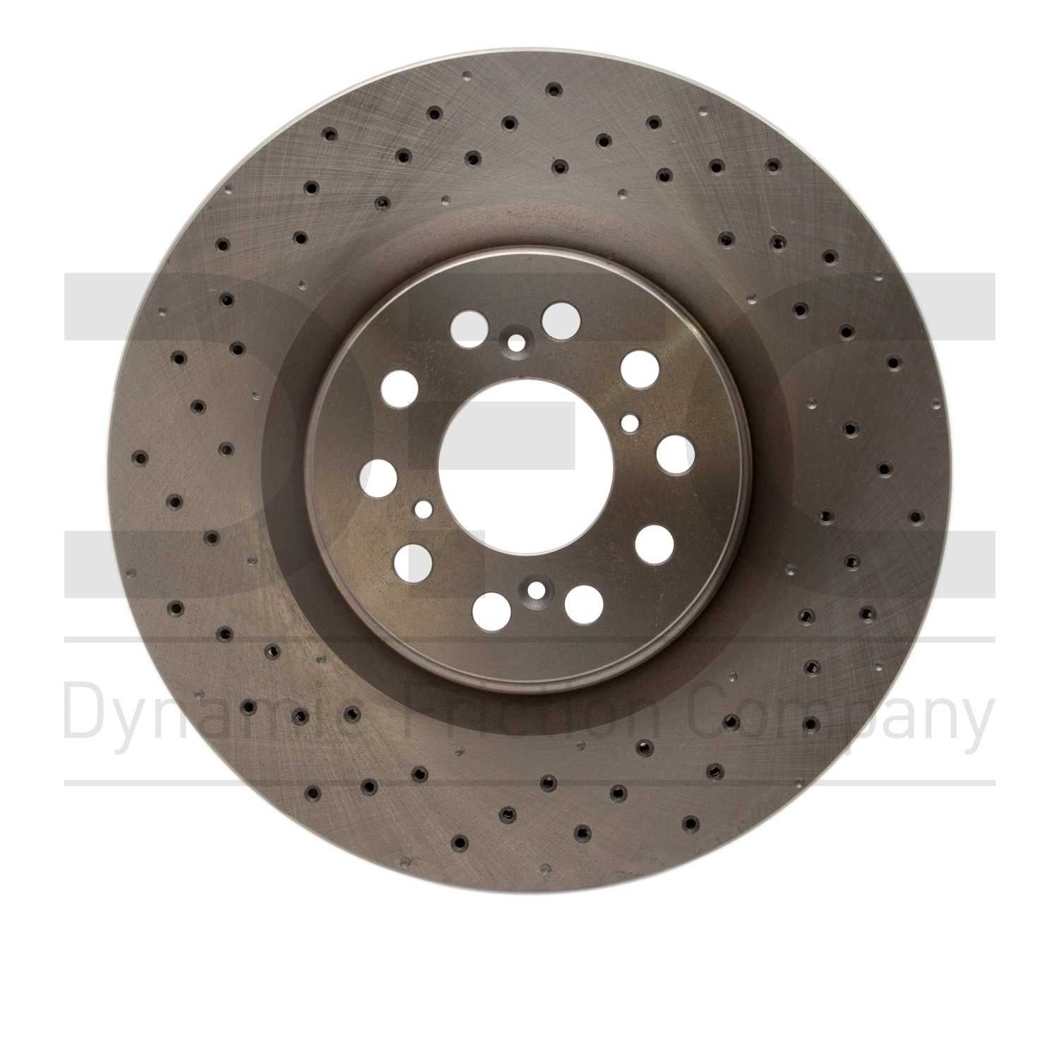 Dynamic Friction Company Disc Brake Rotor  top view frsport 620-59065