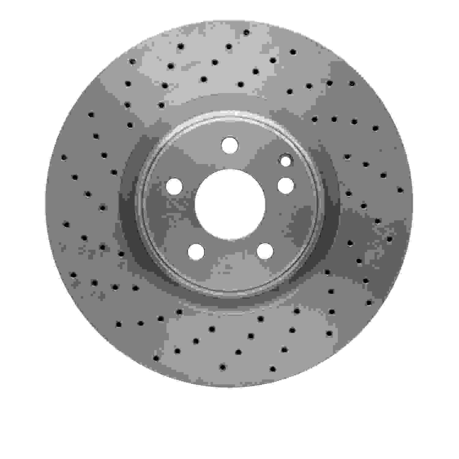 Dynamic Friction Company Disc Brake Rotor  top view frsport 620-63091