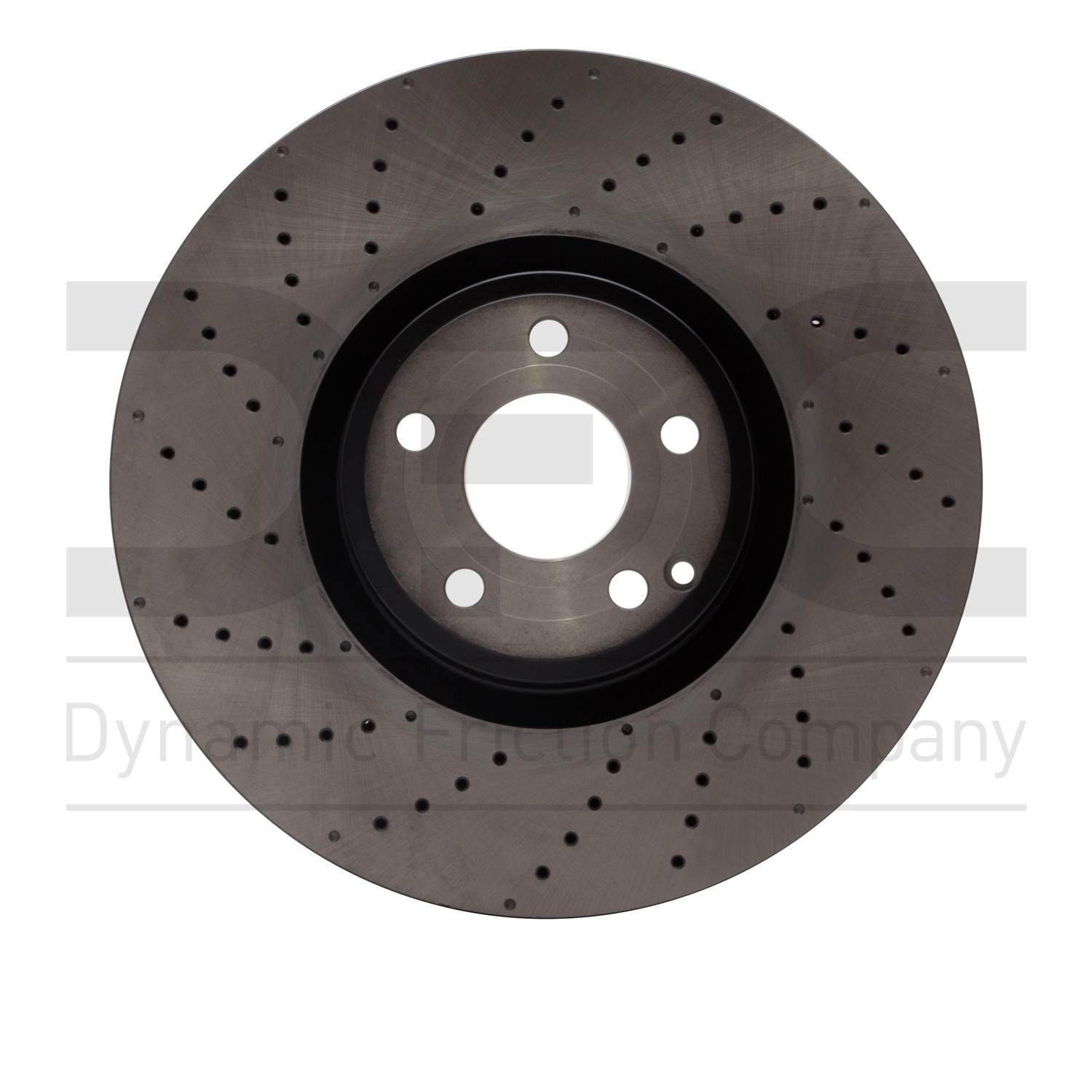 Dynamic Friction Company Disc Brake Rotor  top view frsport 620-63103