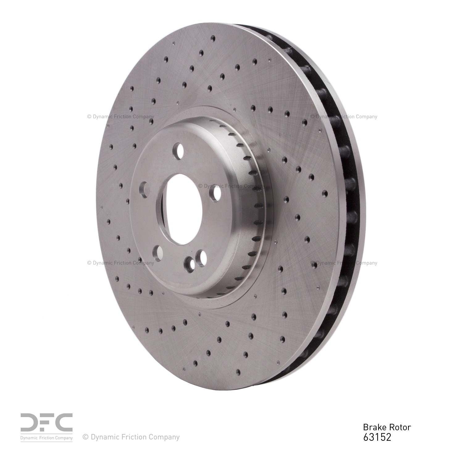 dynamic friction company disc brake rotor  frsport 620-63152