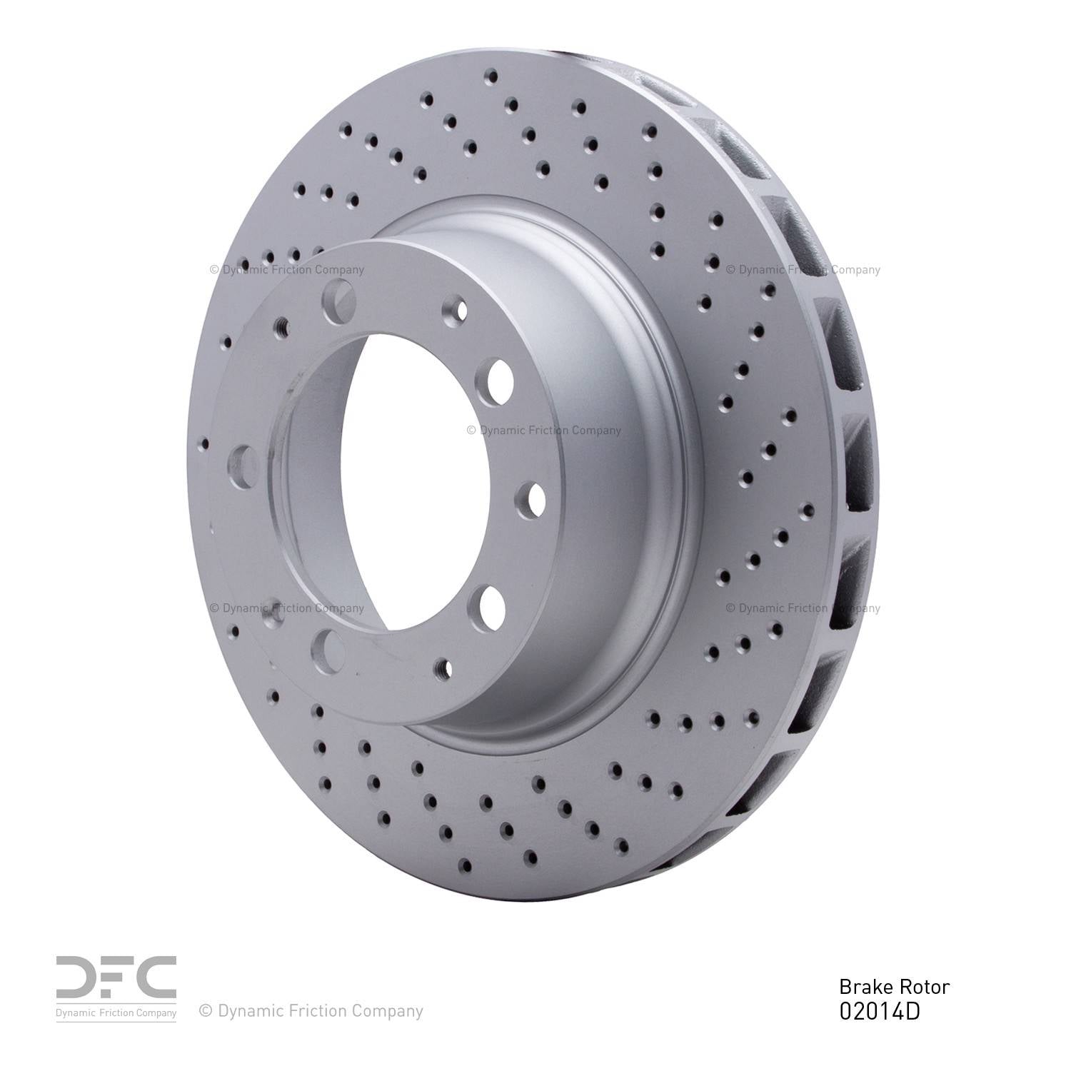 dynamic friction company disc brake rotor  frsport 624-02014d