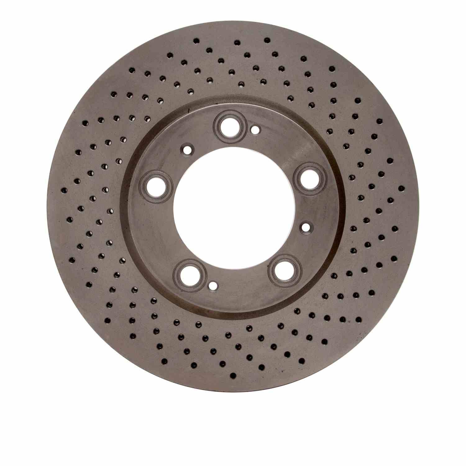 Dynamic Friction Company Disc Brake Rotor  top view frsport 624-02033D