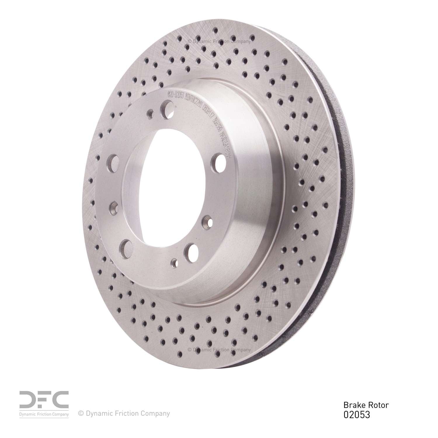 dynamic friction company disc brake rotor  frsport 624-02053