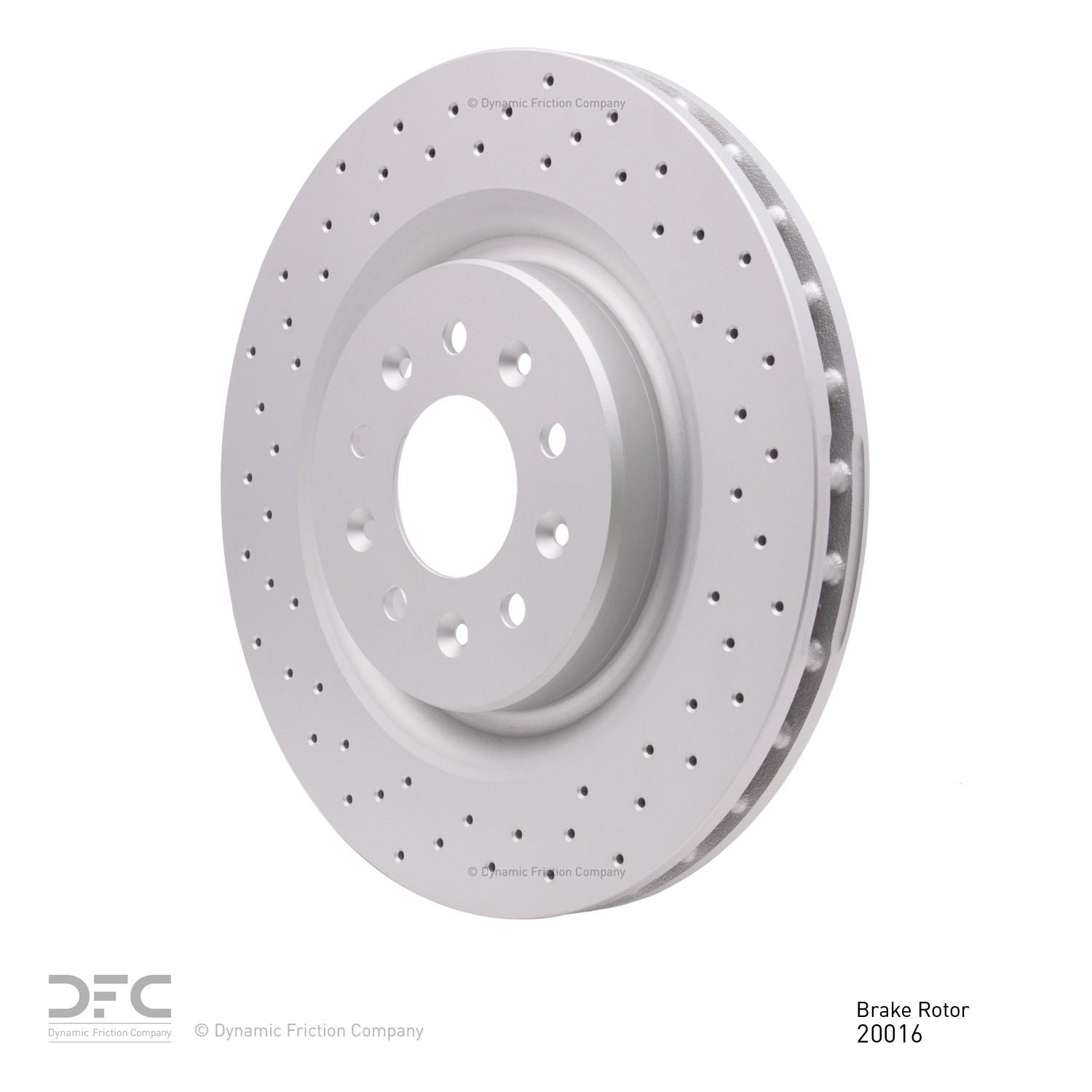 dynamic friction company disc brake rotor  frsport 624-20016