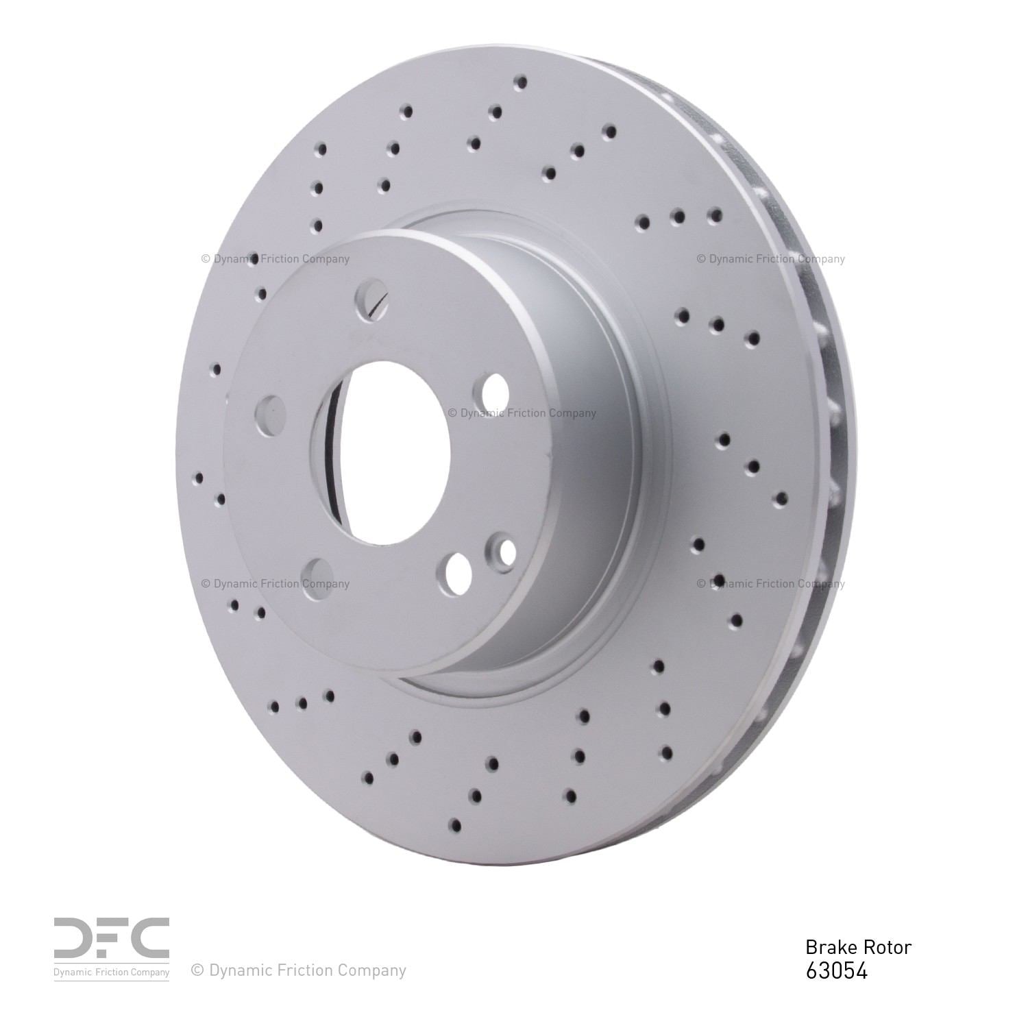 dynamic friction company disc brake rotor  frsport 624-63054