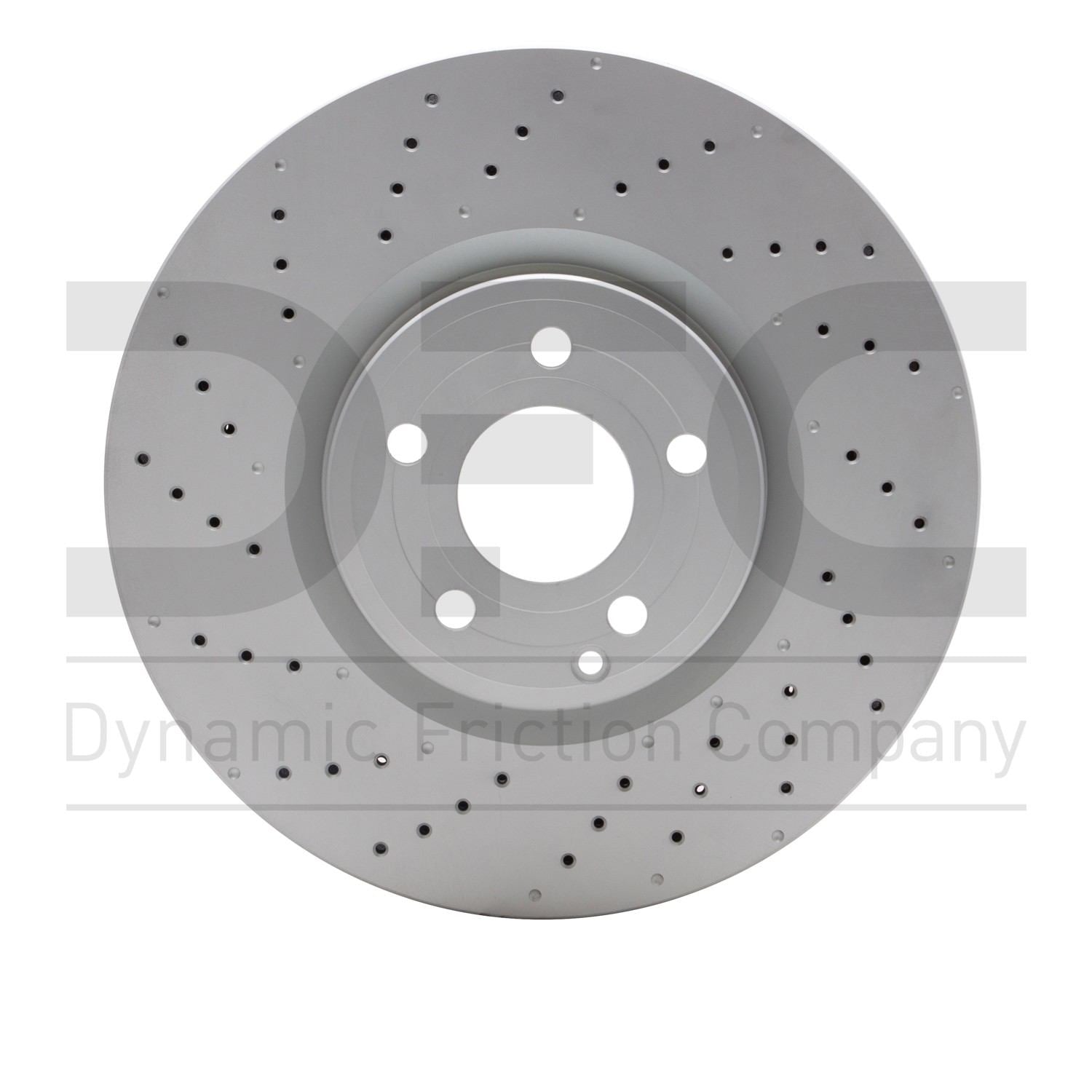 Dynamic Friction Company Disc Brake Rotor  top view frsport 624-63105