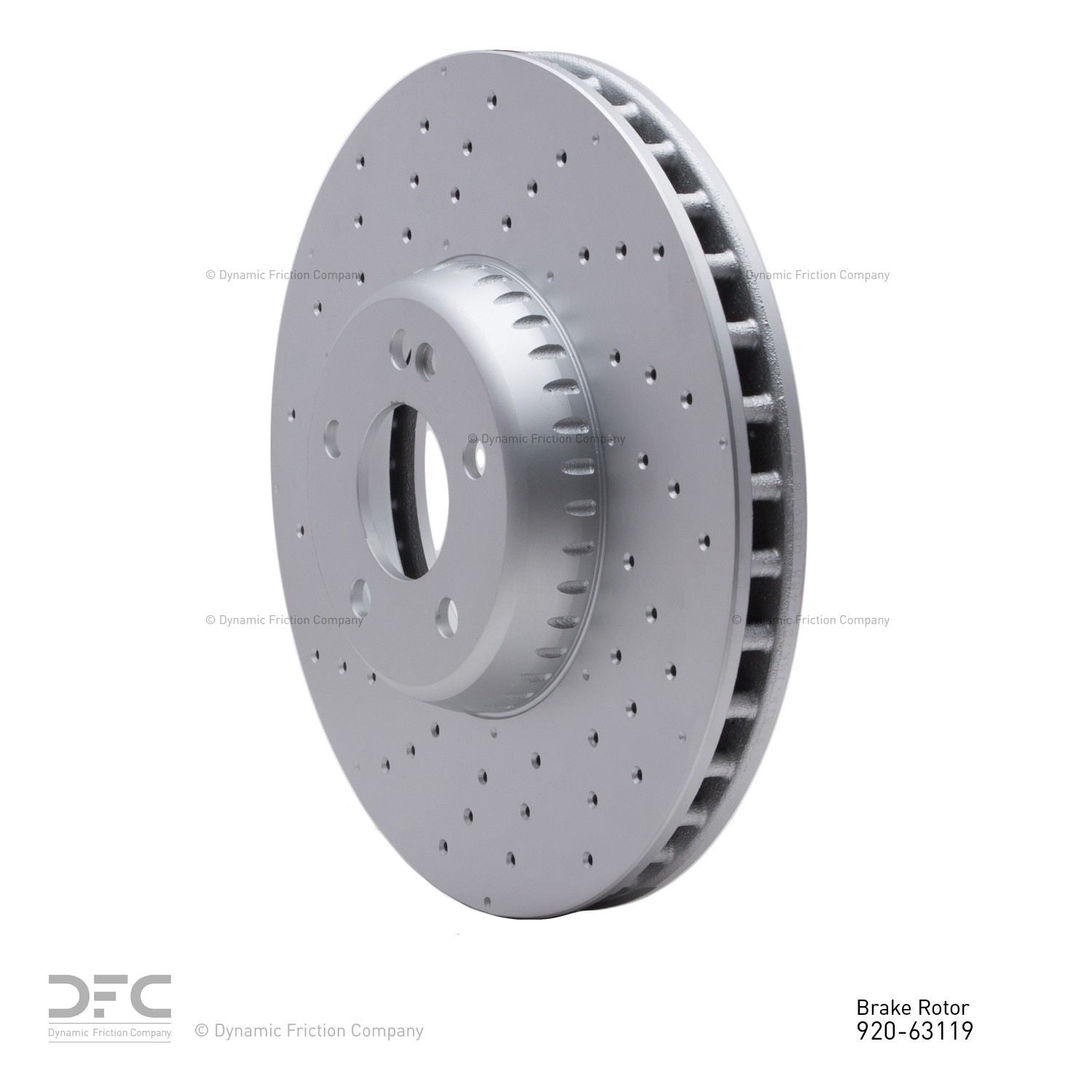 dynamic friction company disc brake rotor  frsport 624-63119