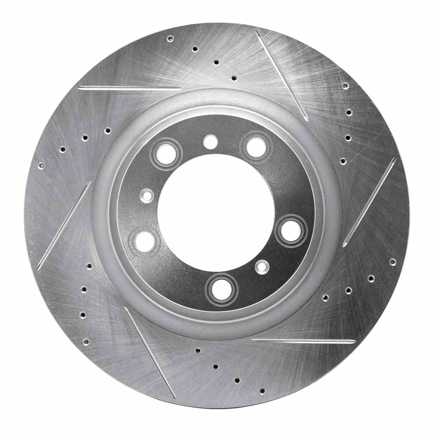 Dynamic Friction Company Disc Brake Rotor  top view frsport 631-02047D