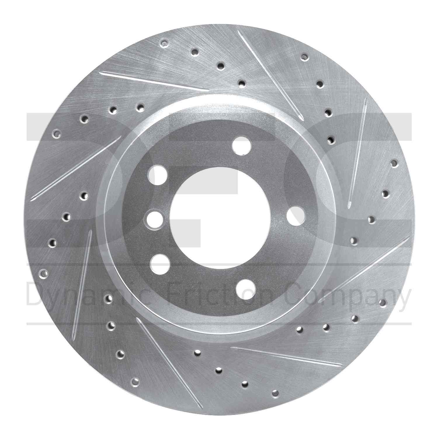 Dynamic Friction Company Disc Brake Rotor  top view frsport 631-31048R