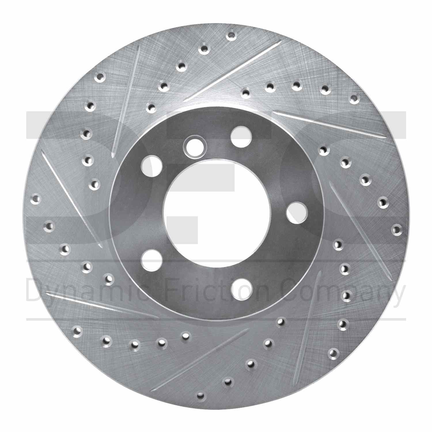 Dynamic Friction Company Disc Brake Rotor  top view frsport 631-31089L