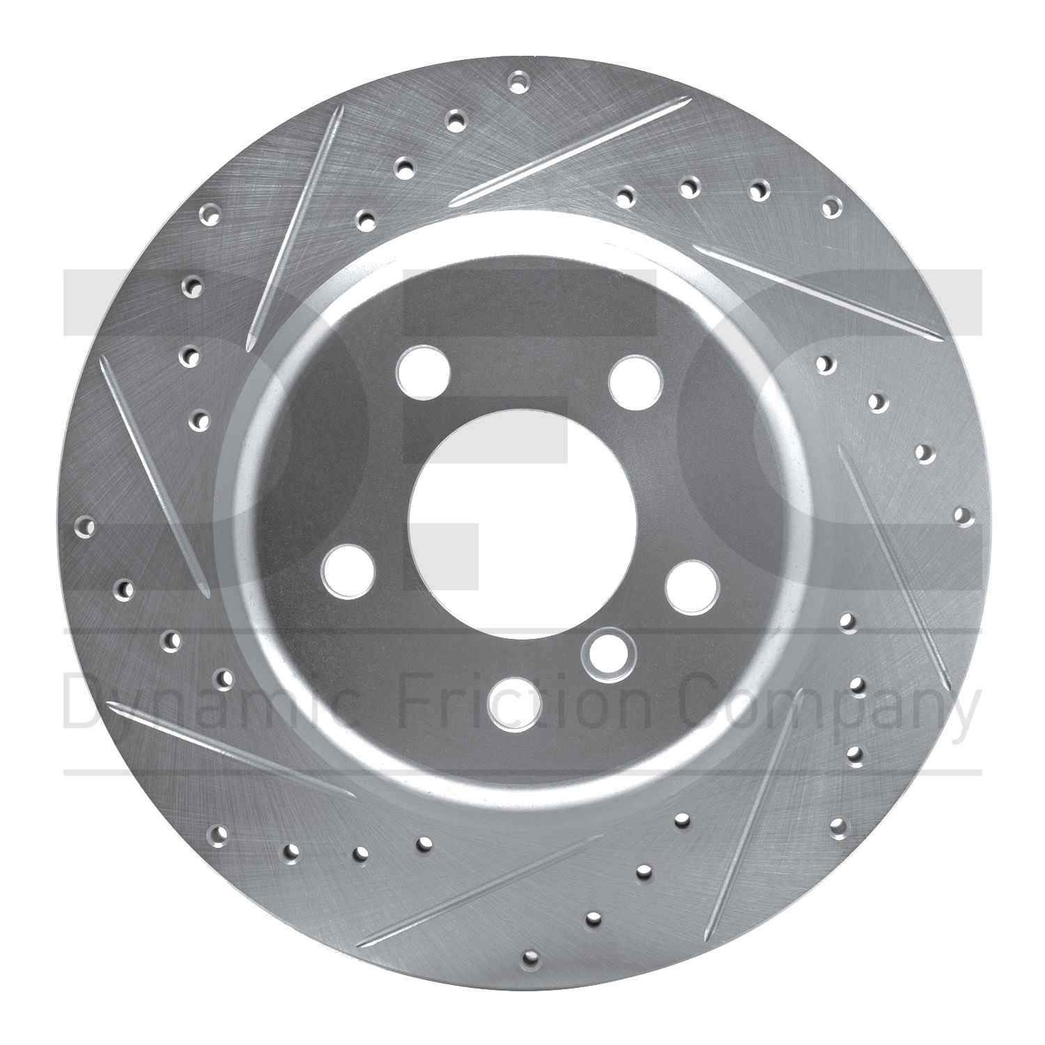 Dynamic Friction Company Disc Brake Rotor  top view frsport 631-31104L