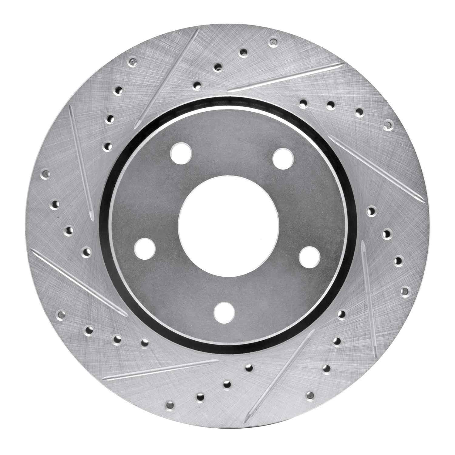 Dynamic Friction Company Disc Brake Rotor  top view frsport 631-40107L