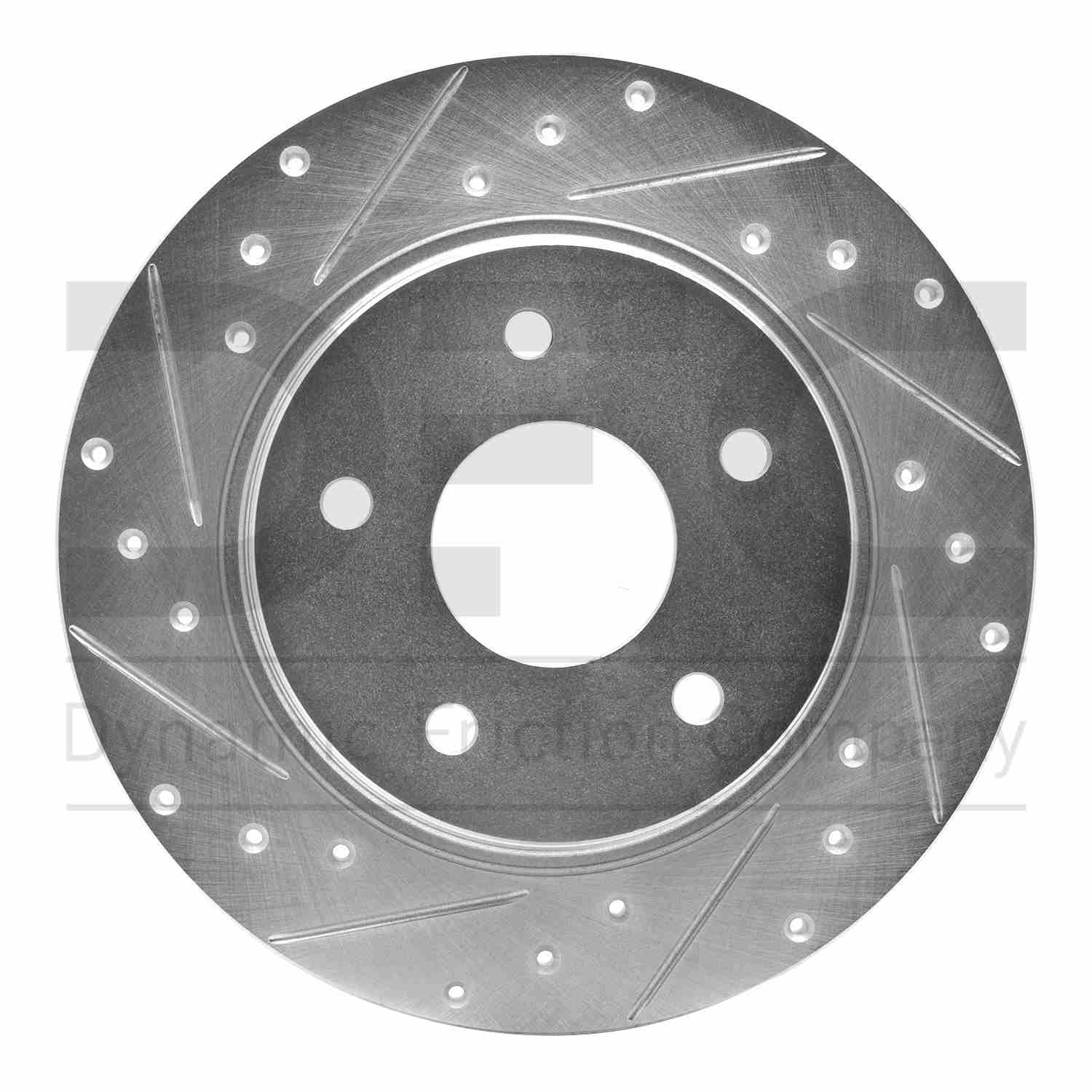 Dynamic Friction Company Disc Brake Rotor  top view frsport 631-40109L