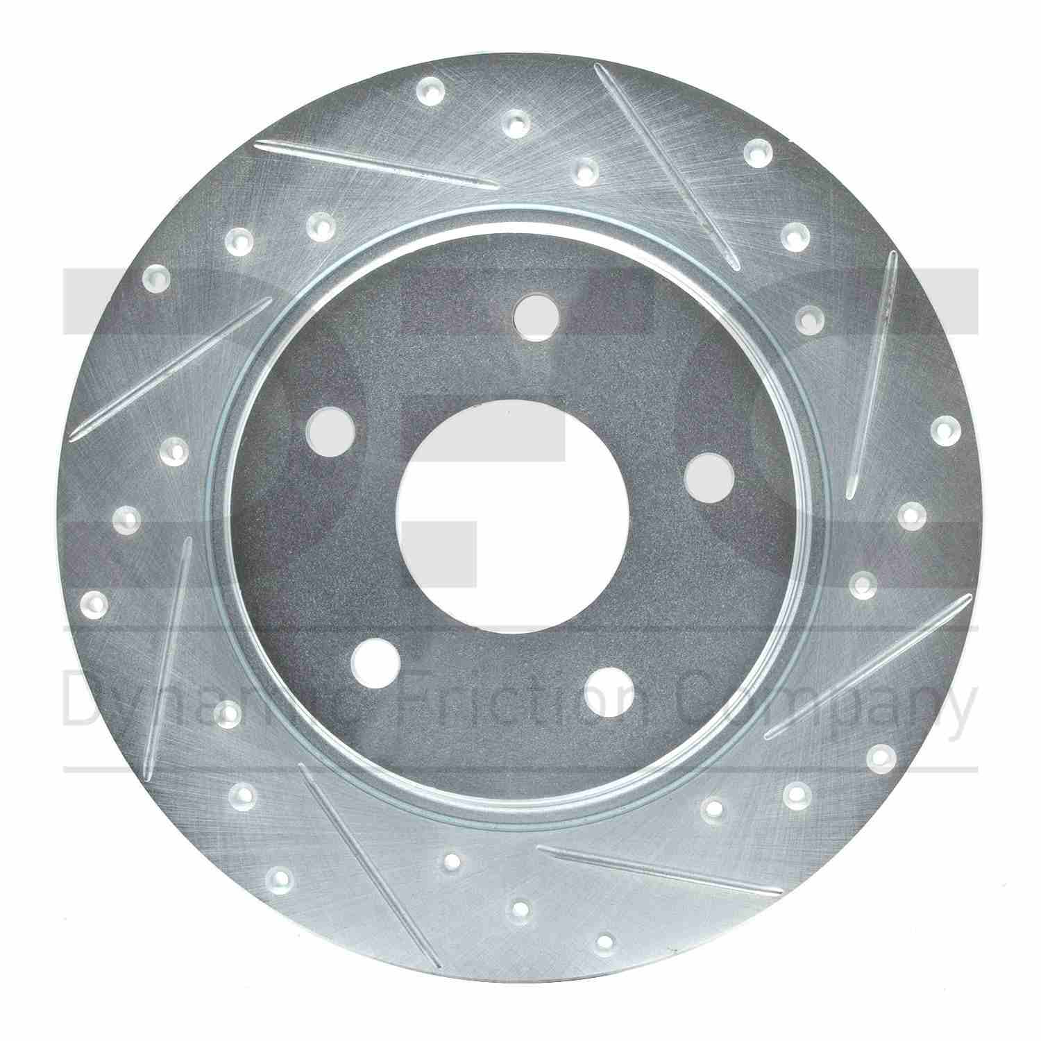 Dynamic Friction Company Disc Brake Rotor  top view frsport 631-40109R