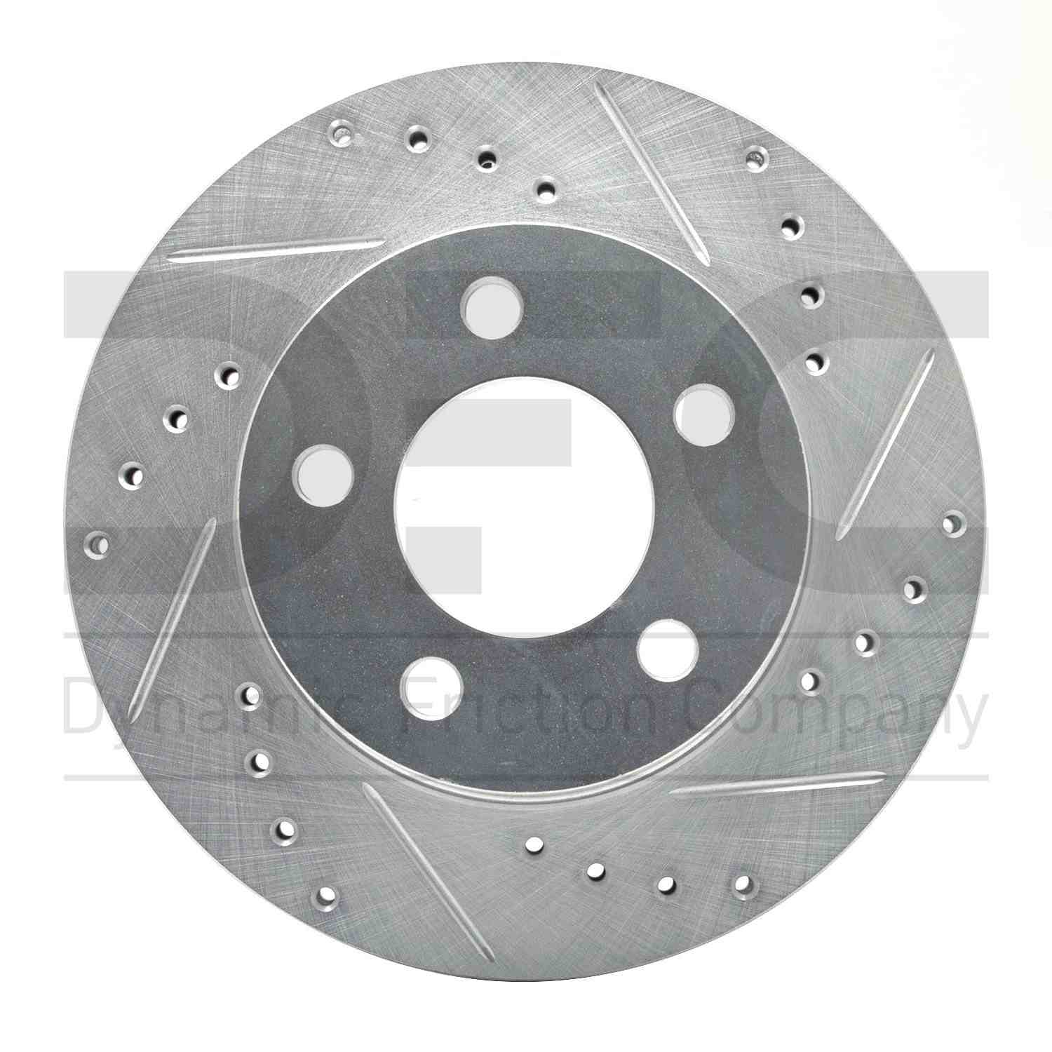 Dynamic Friction Company Disc Brake Rotor  top view frsport 631-42015R