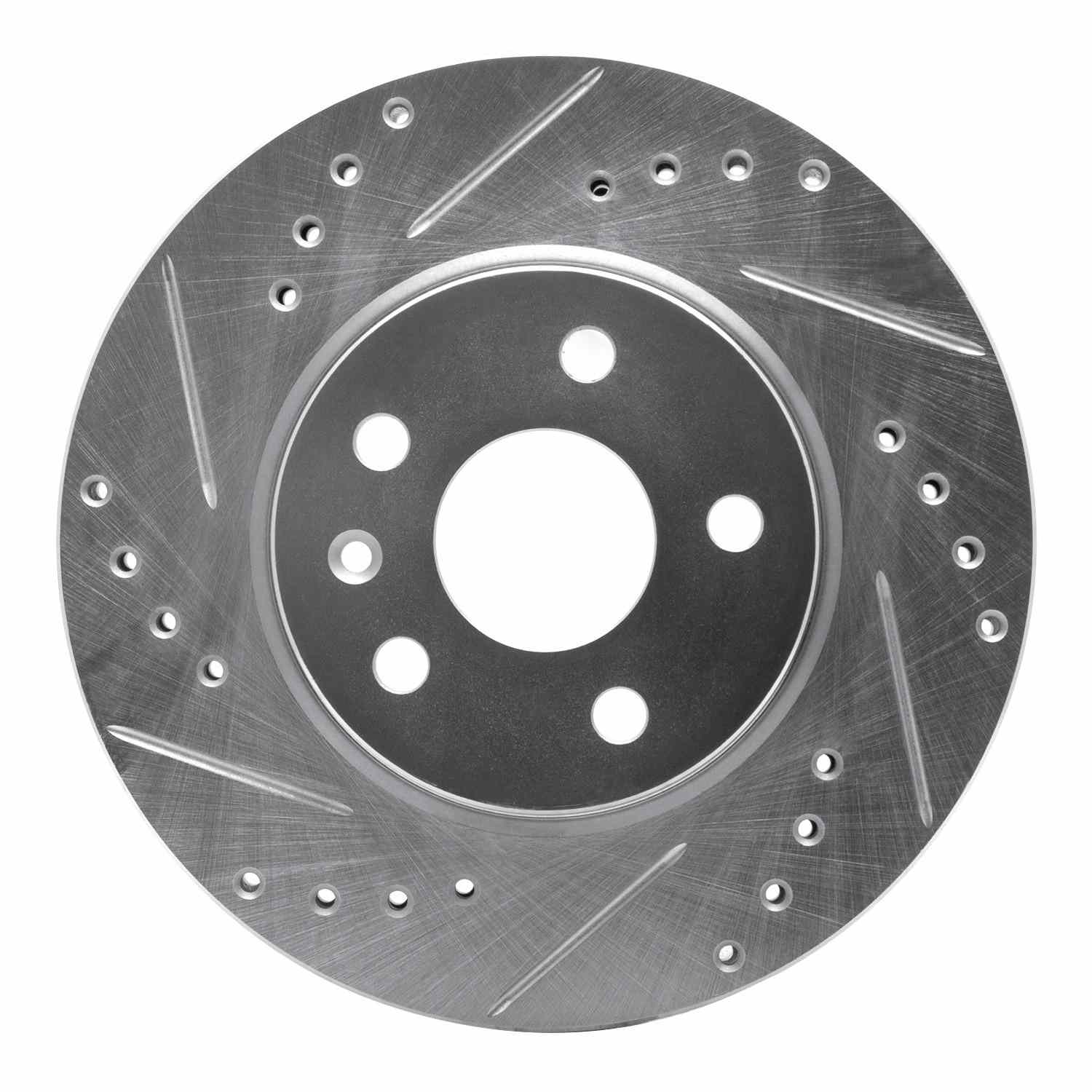 Dynamic Friction Company Disc Brake Rotor  top view frsport 631-47043L