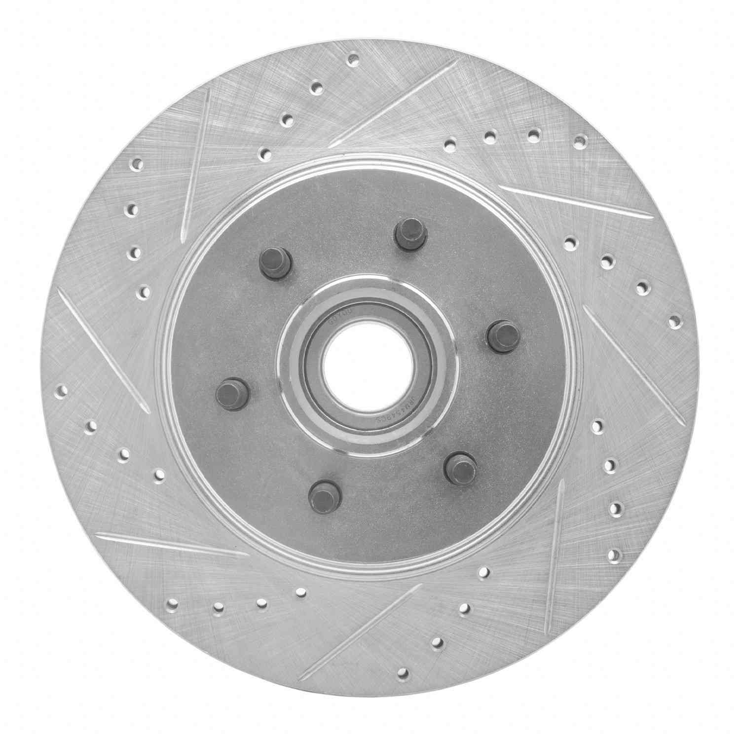 Dynamic Friction Company Disc Brake Rotor  top view frsport 631-54184L