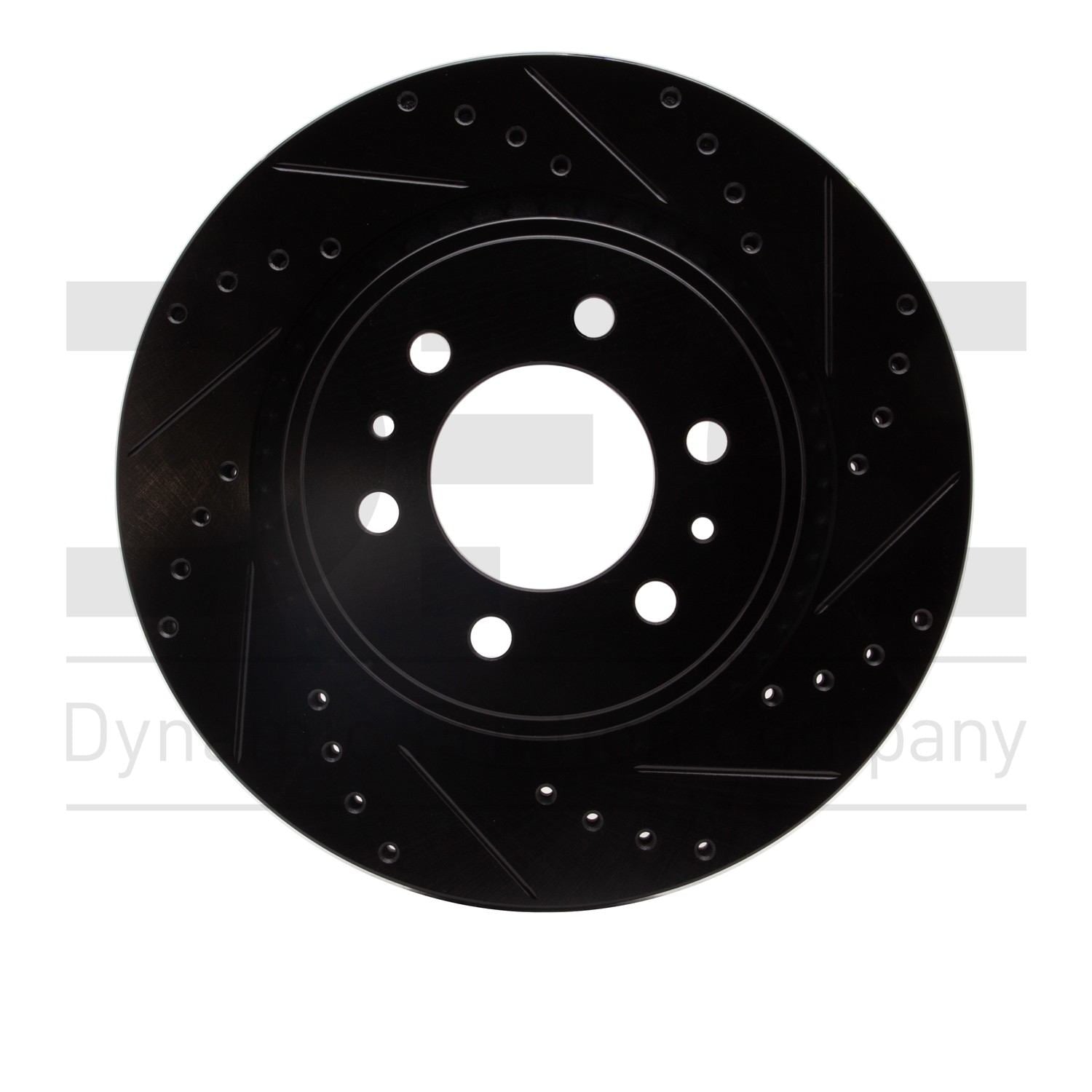 Dynamic Friction Company Disc Brake Rotor  top view frsport 631-54204R