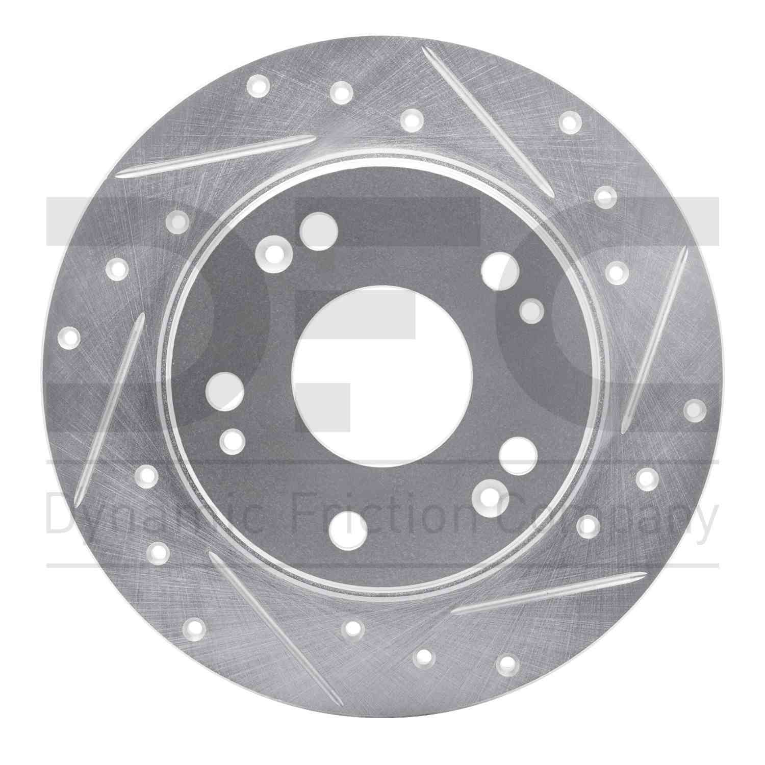 Dynamic Friction Company Disc Brake Rotor  top view frsport 631-59029R