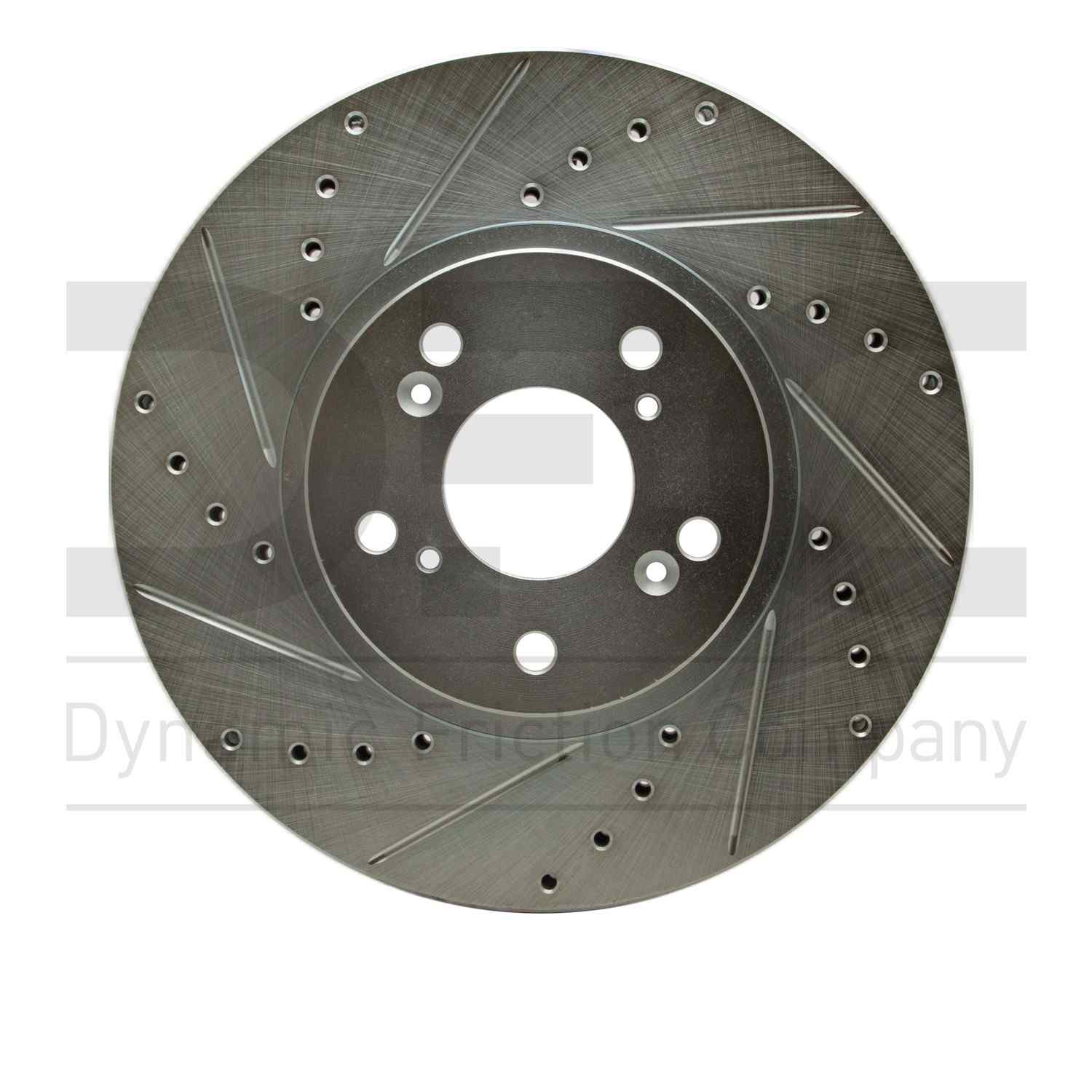 Dynamic Friction Company Disc Brake Rotor  top view frsport 631-59043L