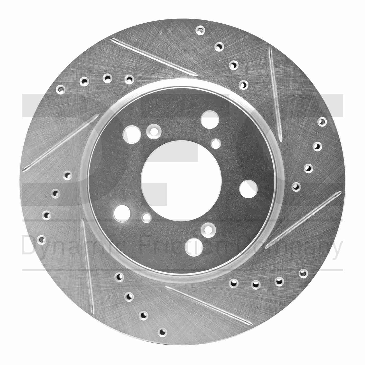 Dynamic Friction Company Disc Brake Rotor  top view frsport 631-59049R