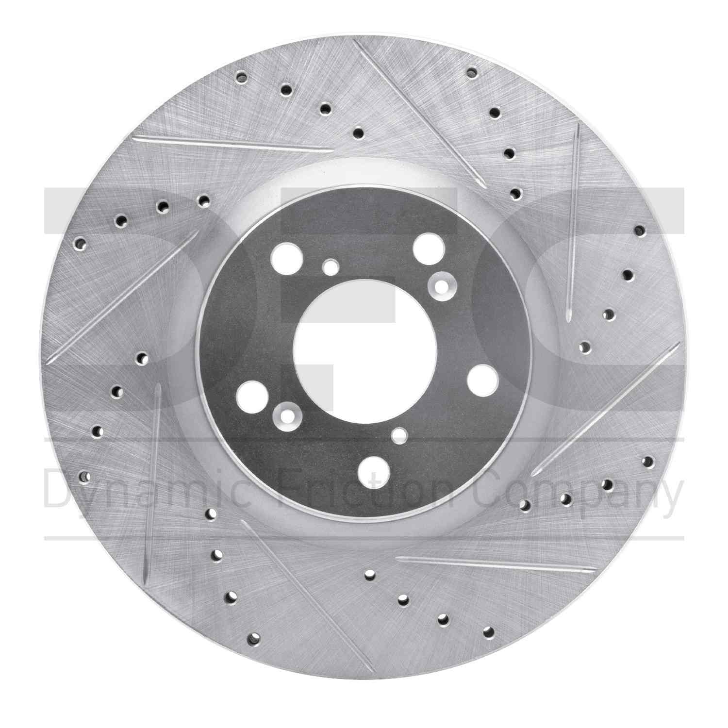 Dynamic Friction Company Disc Brake Rotor  top view frsport 631-59053R