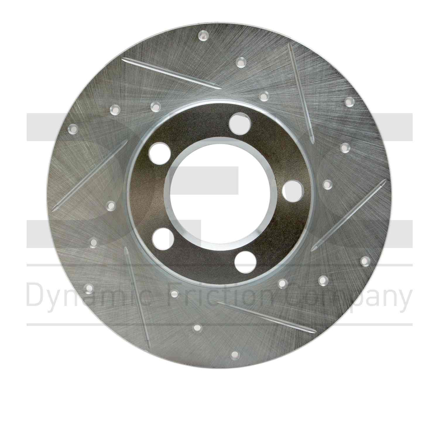 dynamic friction company disc brake rotor  frsport 631-66006l